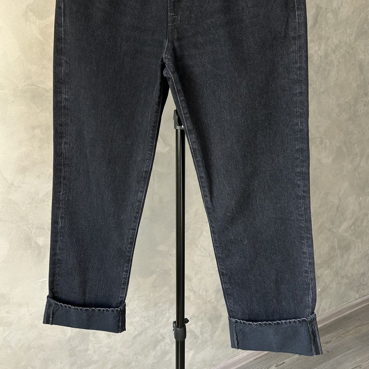 R13 R13 Cuffed Romeo Jeans Onyx Black 29 Size 29" - 5 Thumbnail