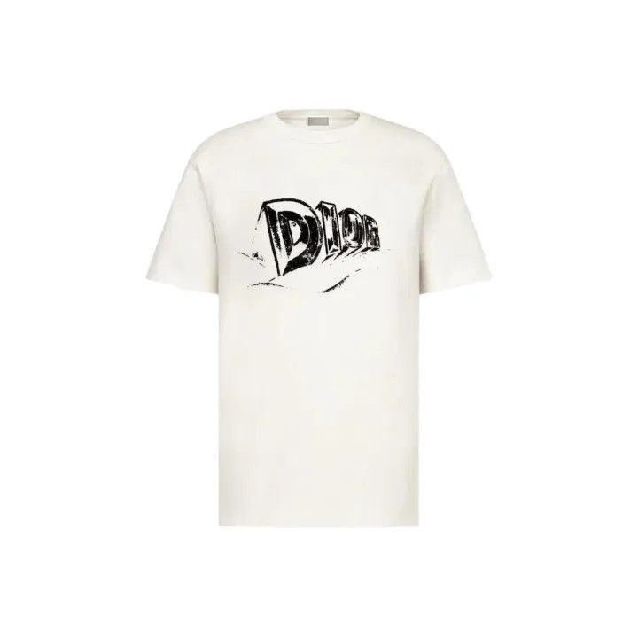 Dior Dior Dior Logo Print Short Sleeve T-Shirt 0079-2507 Size US XL / EU 56 / 4 - 1 Thumbnail