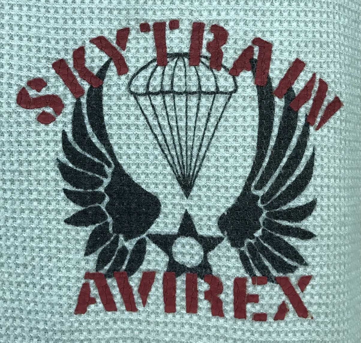 Avirex × Vintage Vintage Avirex Sky Train Airborne Shirt Size US XL / EU 56 / 4 - 4 Thumbnail