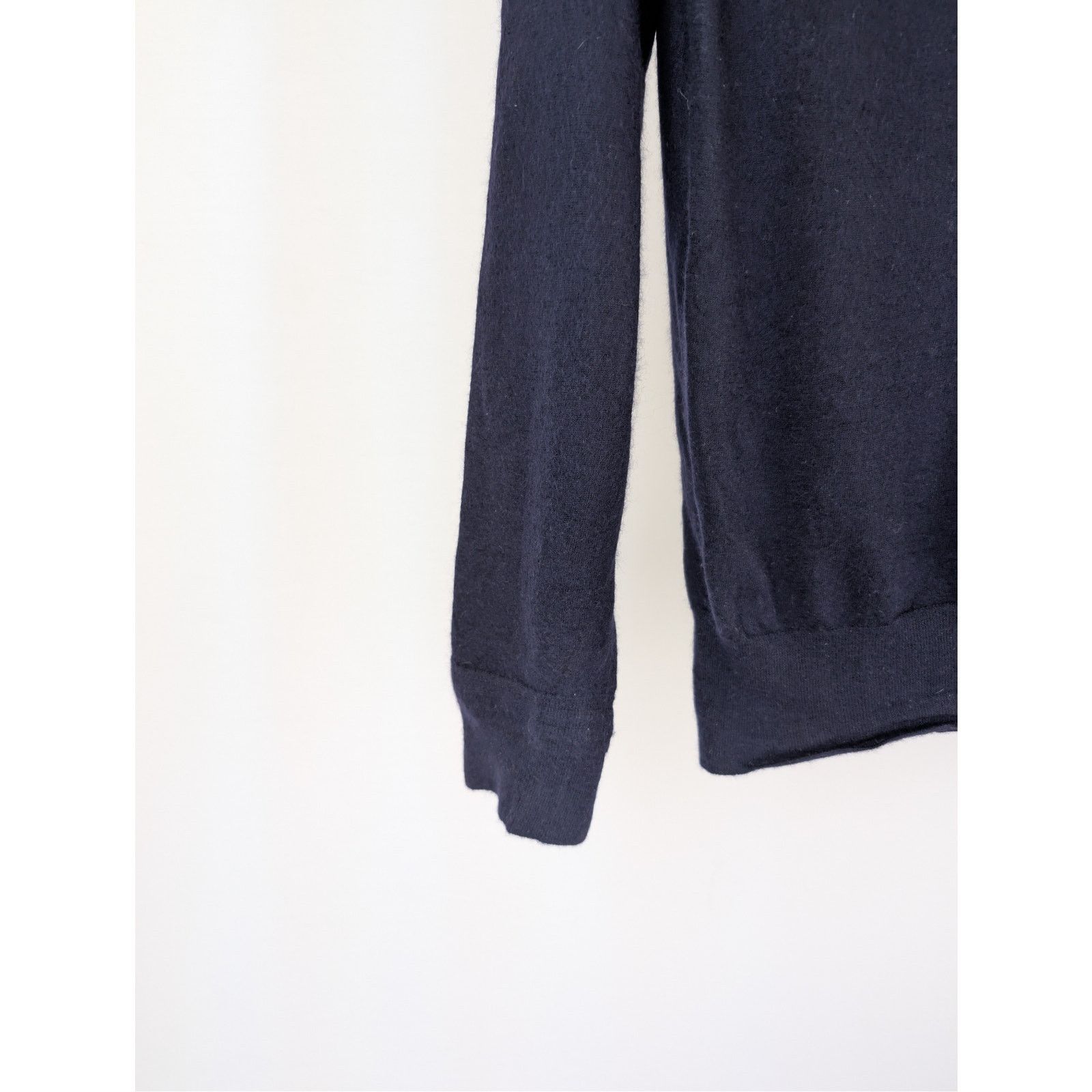 Tom Ford o1rshd1 CC20 Long Sleeve Polo Shirt in Navy Blue Size US L / EU 52-54 / 3 - 5 Thumbnail