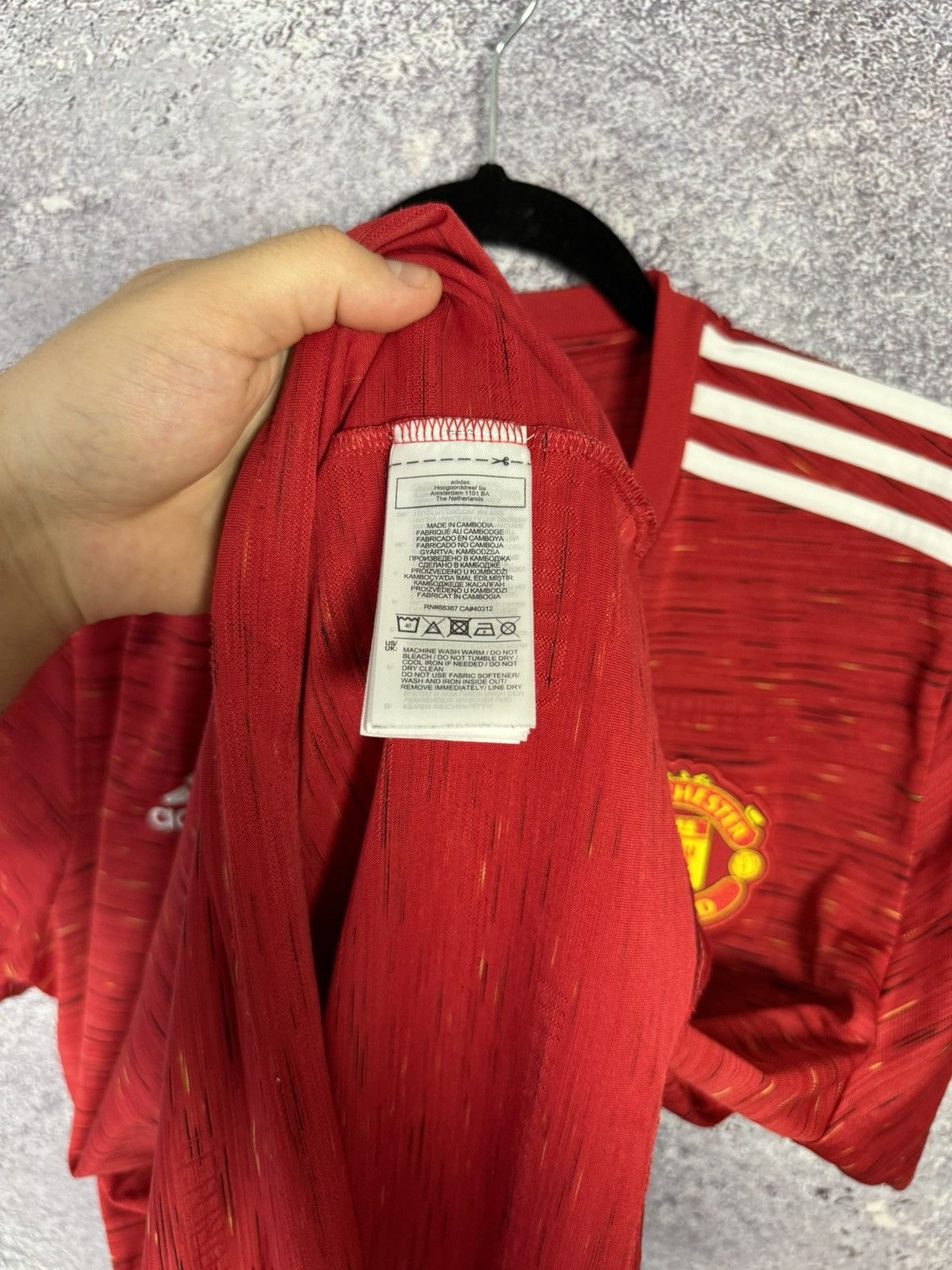 Adidas Manchester United 2020/21 Adidas Soccer Jersey Large Size US L / EU 52-54 / 3 - 12 Thumbnail