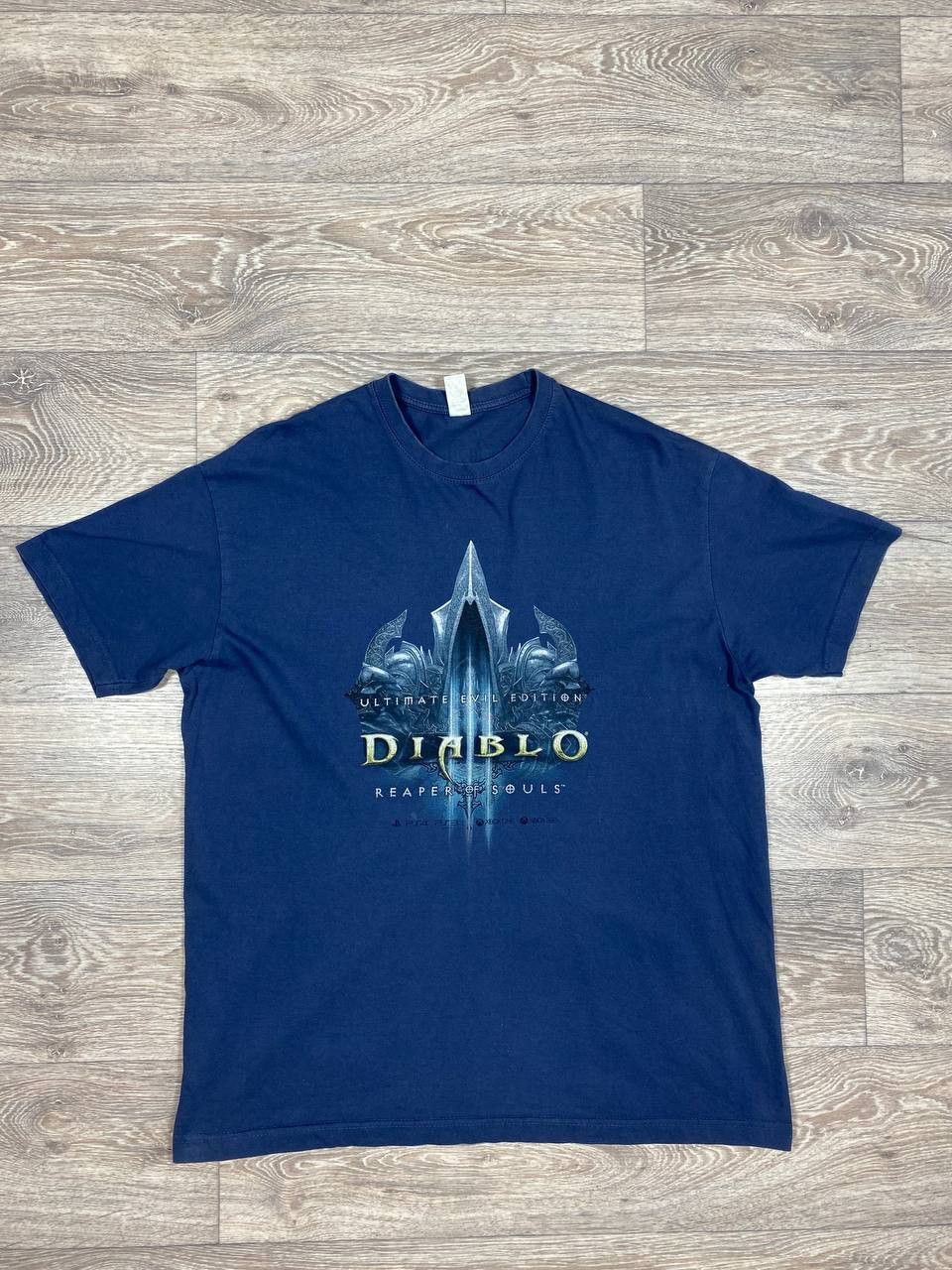 The Game × Vintage Vintage Diablo Game t shirt Blizzard Size US XL / EU 56 / 4 - 1 Thumbnail