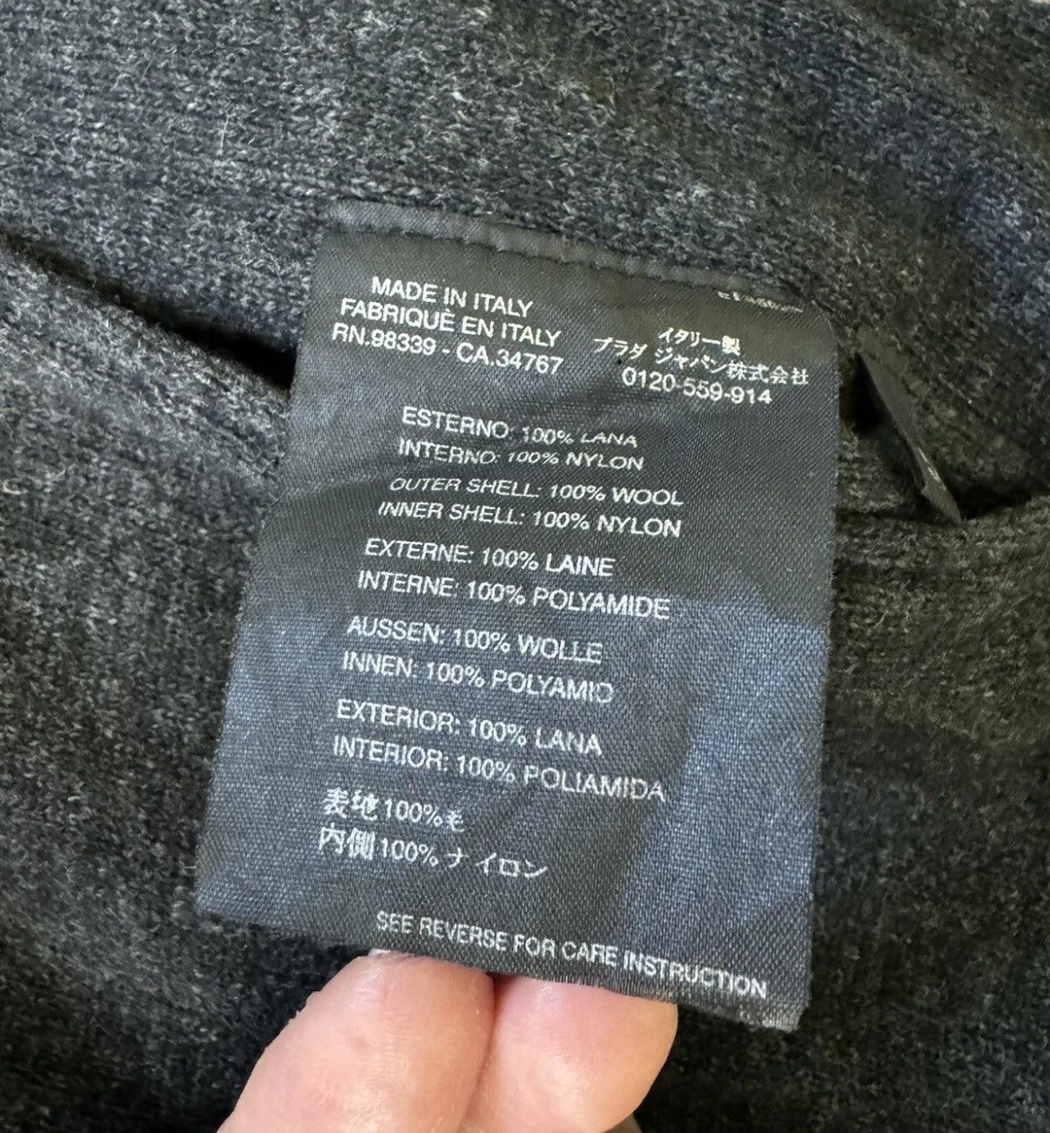 Prada Vintage🔥Prada Ribbed Wool Knit Full Zip Hoodie Size US S / EU 44-46 / 1 - 10 Thumbnail