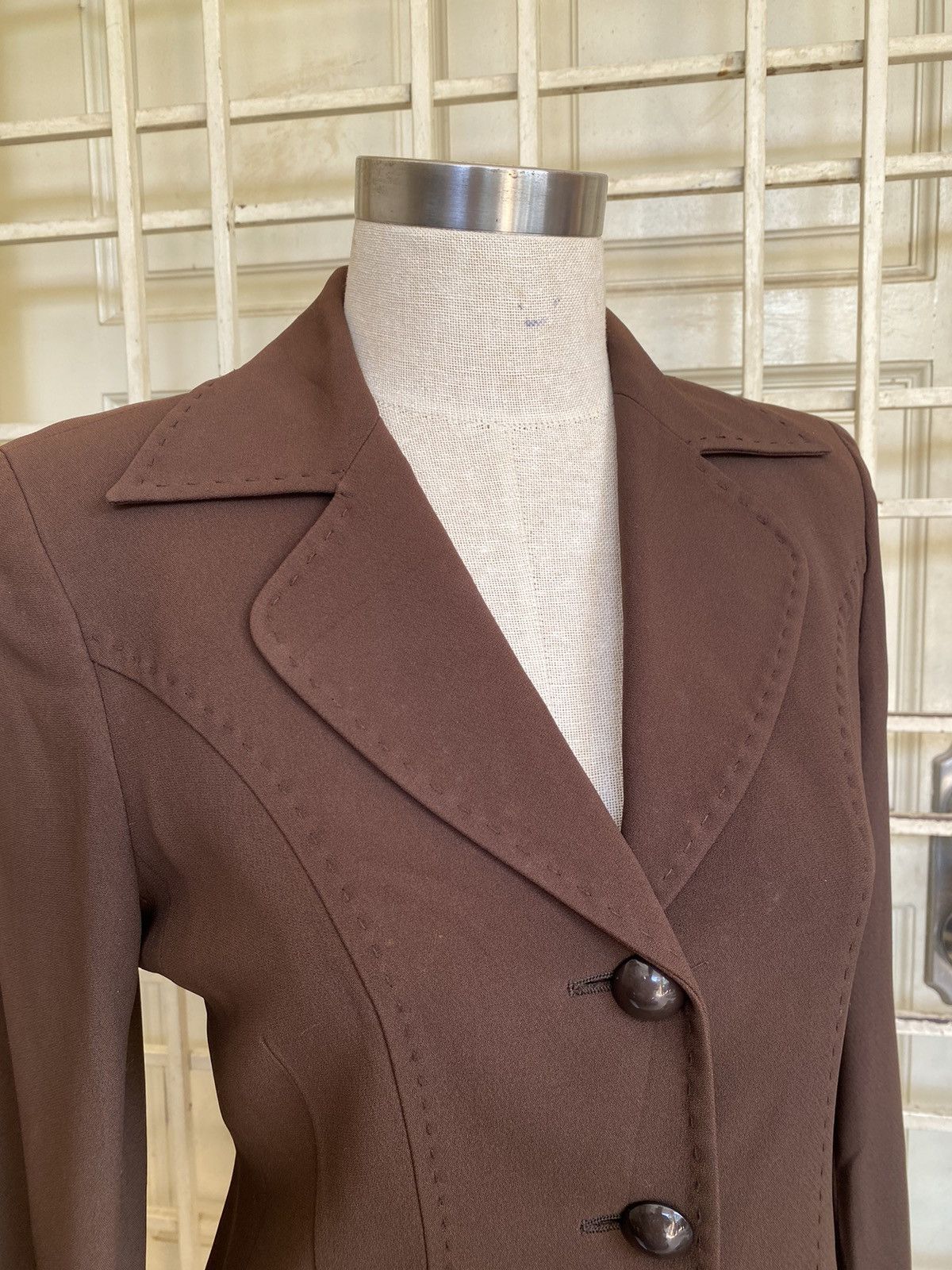 Moschino vintage y2k moschino blazer Size S / US 4 / IT 40 - 2 Thumbnail