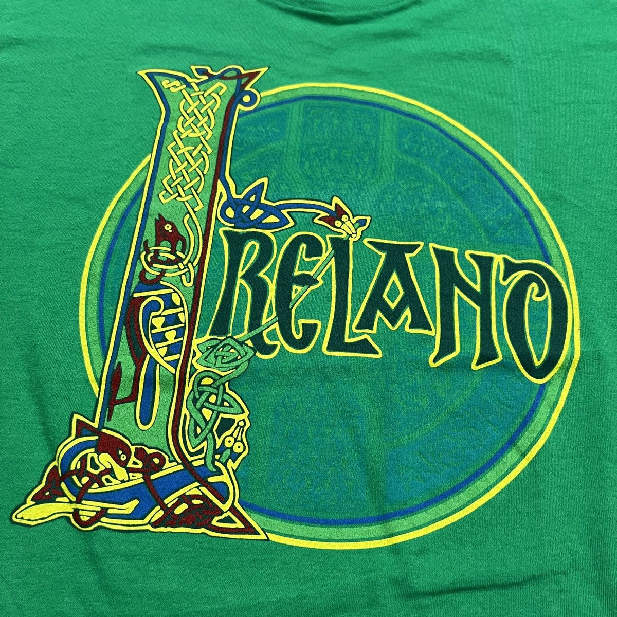 Vintage Vintage 90s Ireland tourist single stitch shirt Size US L / EU 52-54 / 3 - 2 Thumbnail