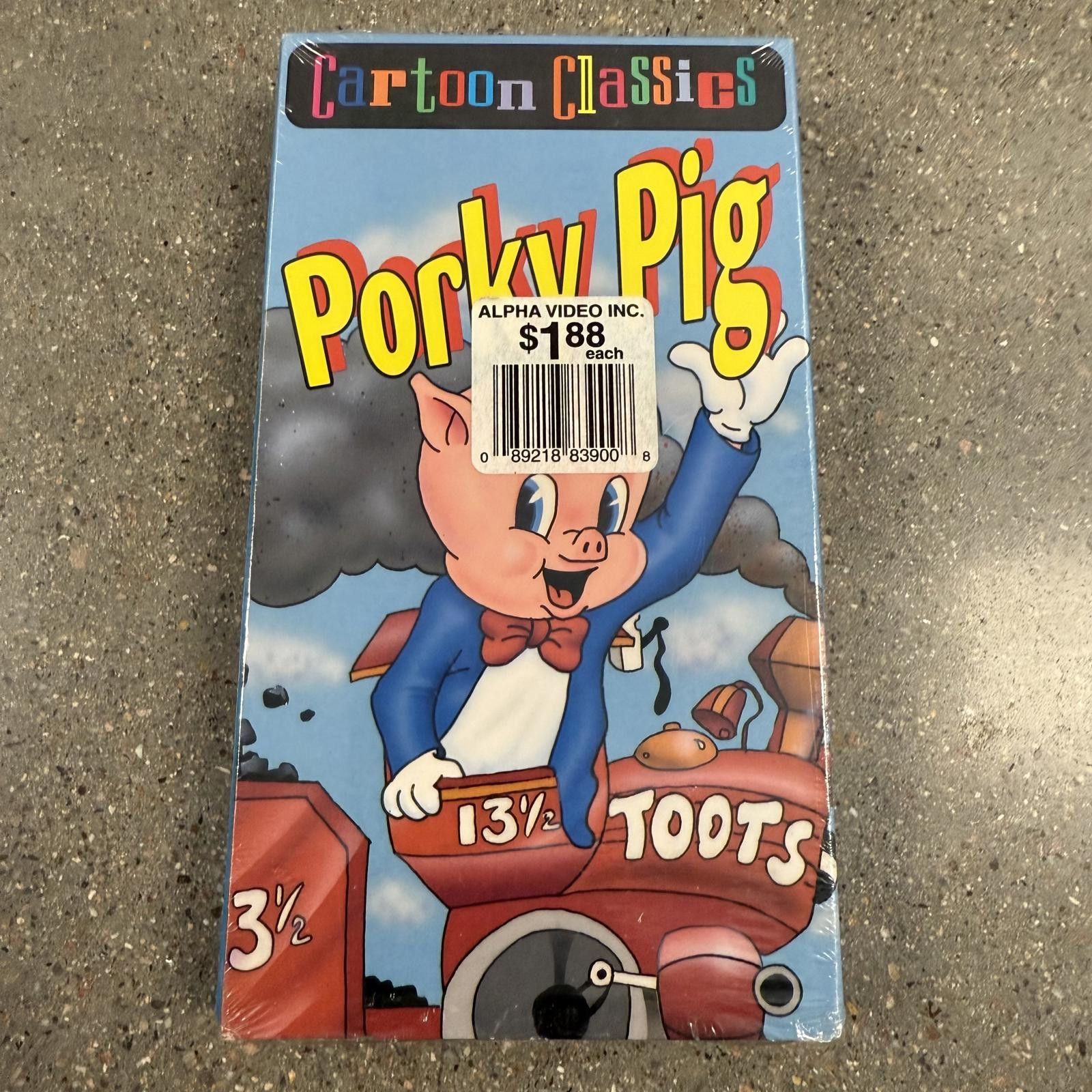 Other RARE DS Porky Pig VHS 1992 Cartoon Classics Volume 1 SEALED Size ONE SIZE - 1 Thumbnail