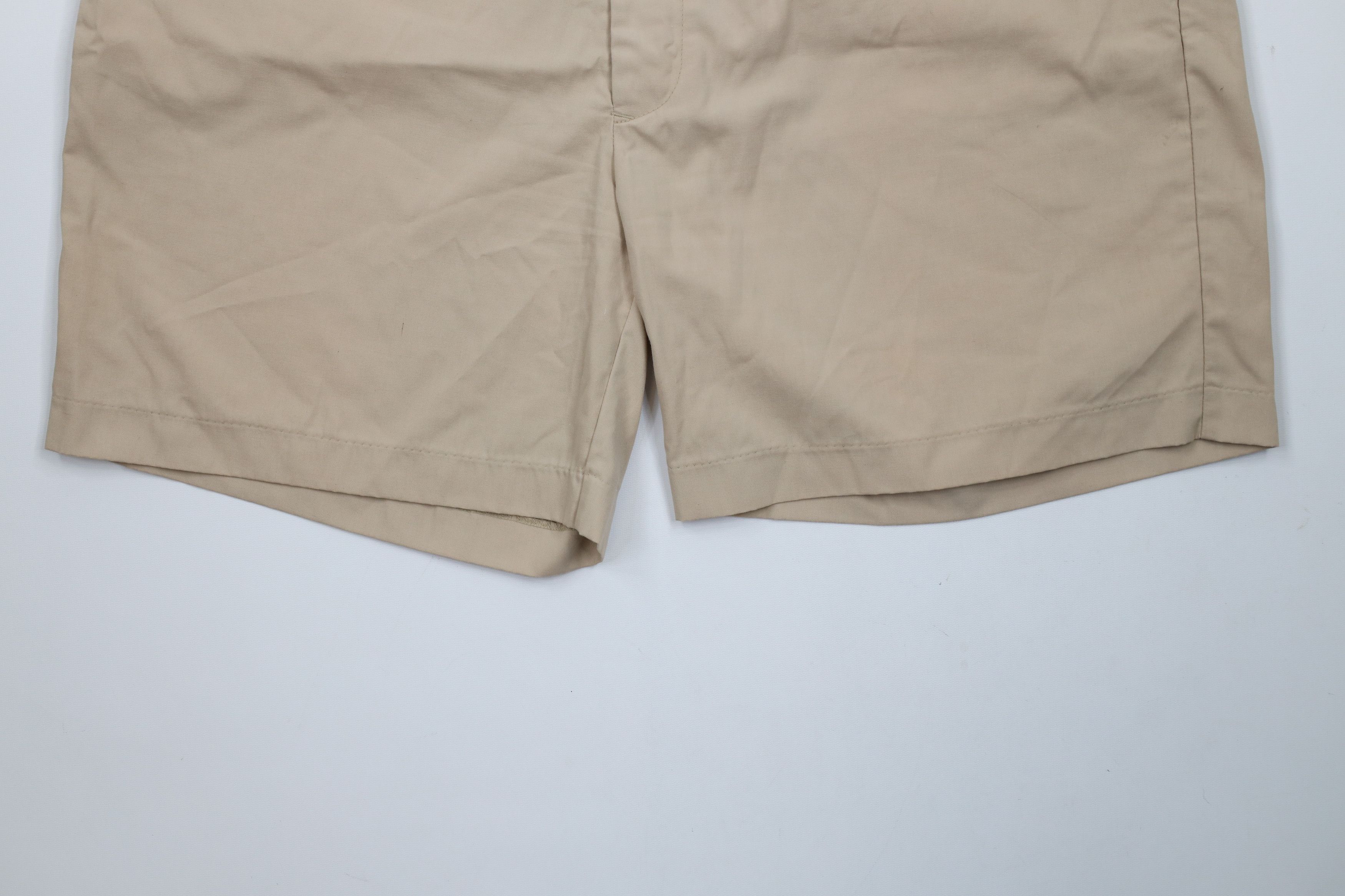 Vintage Vintage 80s 90s Streetwear Above Knee Chino Shorts Beige Size US 42 / EU 58 - 4 Thumbnail