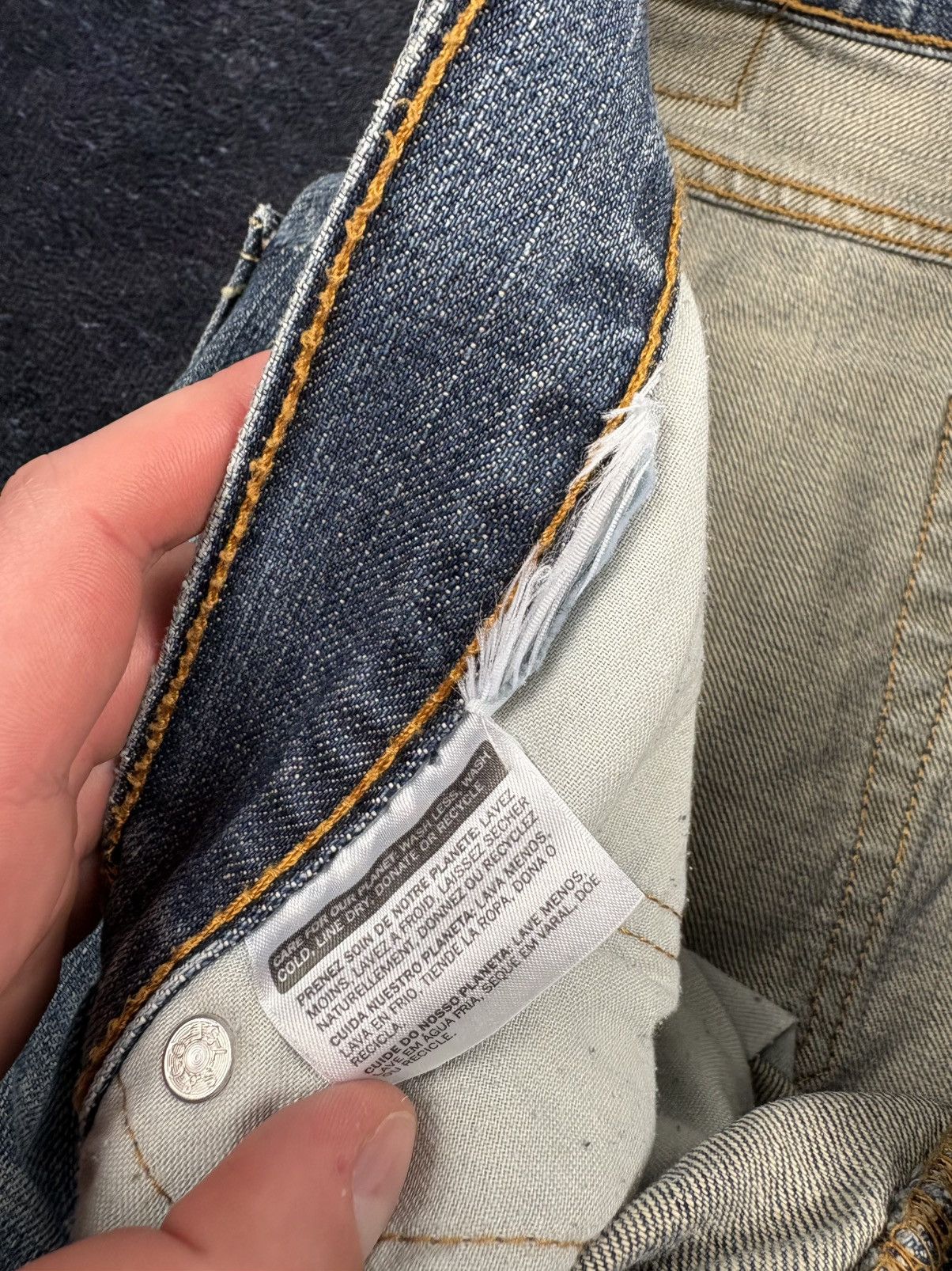 Levi's LEVIS Vintage Blue Denim Baggy Pants Jeans Streetwear Hype Size US 36 / EU 52 - 17 Thumbnail