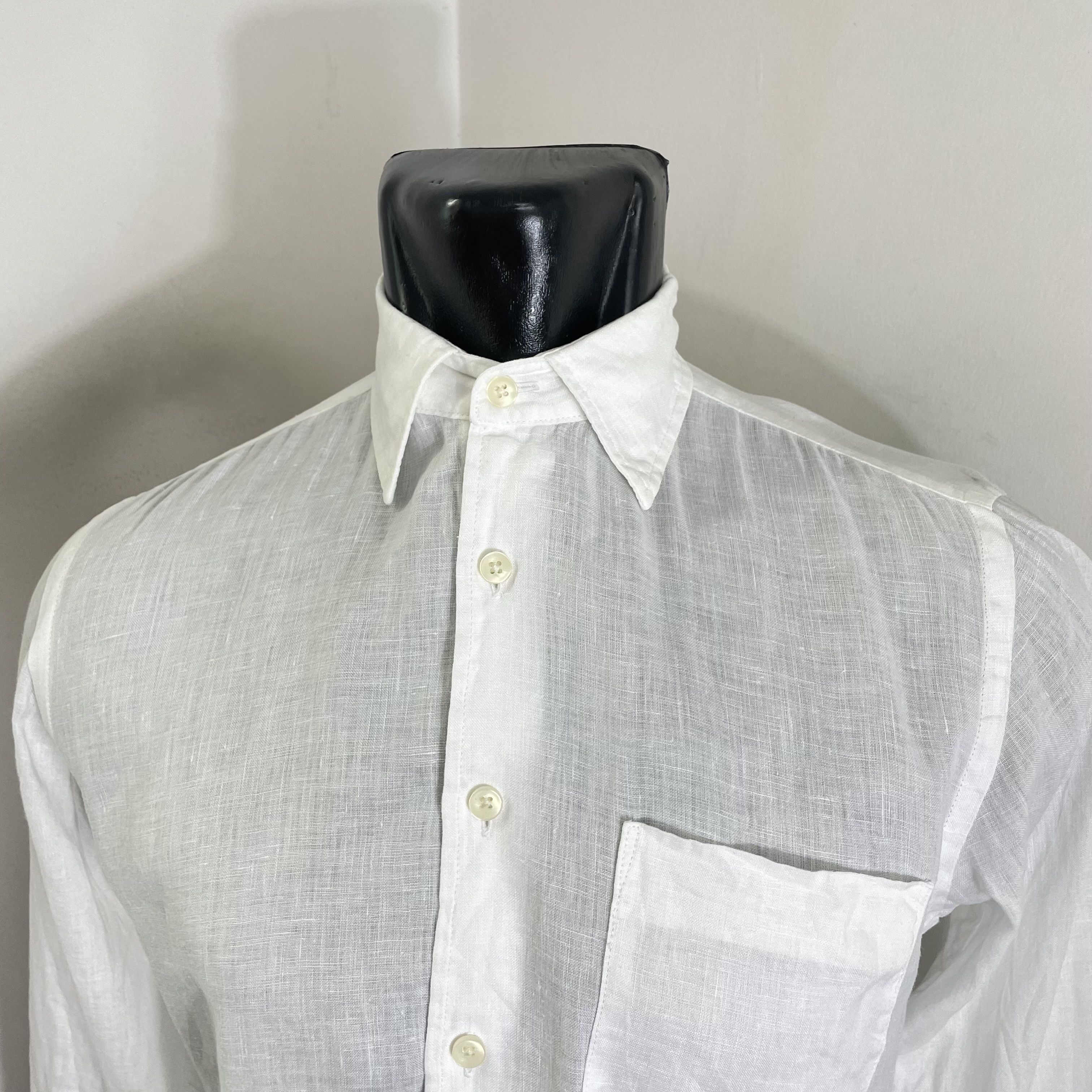 Japanese Brand × Uniqlo UNIQLO LINEN JAPAN COLLAR SHIRT CASUAL Size US S / EU 44-46 / 1 - 2 Thumbnail
