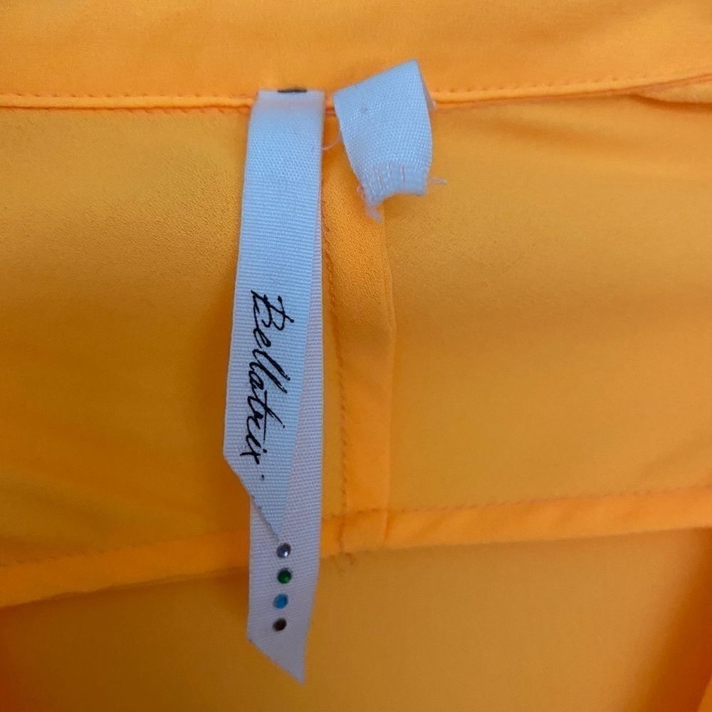 Other Bellatrix Women’s Size M Neon Orange High Low Button Front B Size M / US 6-8 / IT 42-44 - 4 Thumbnail