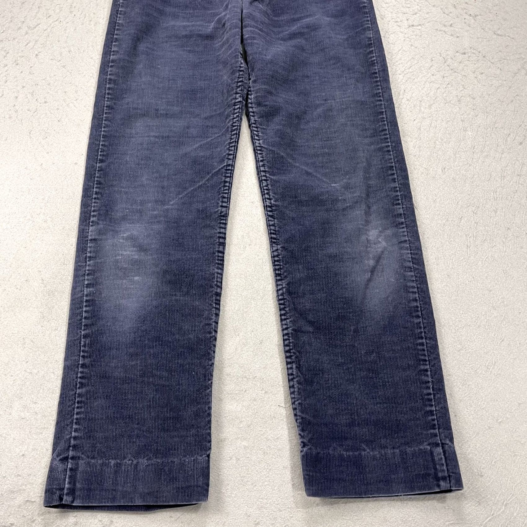 Levi's VINTAGE Levi's 500 Series Pants Mens 29x29 Corduroy Blue 80s 5-Pocket Denim Cotton Made USA Regular Straight Mens Size US 29 - 3 Thumbnail