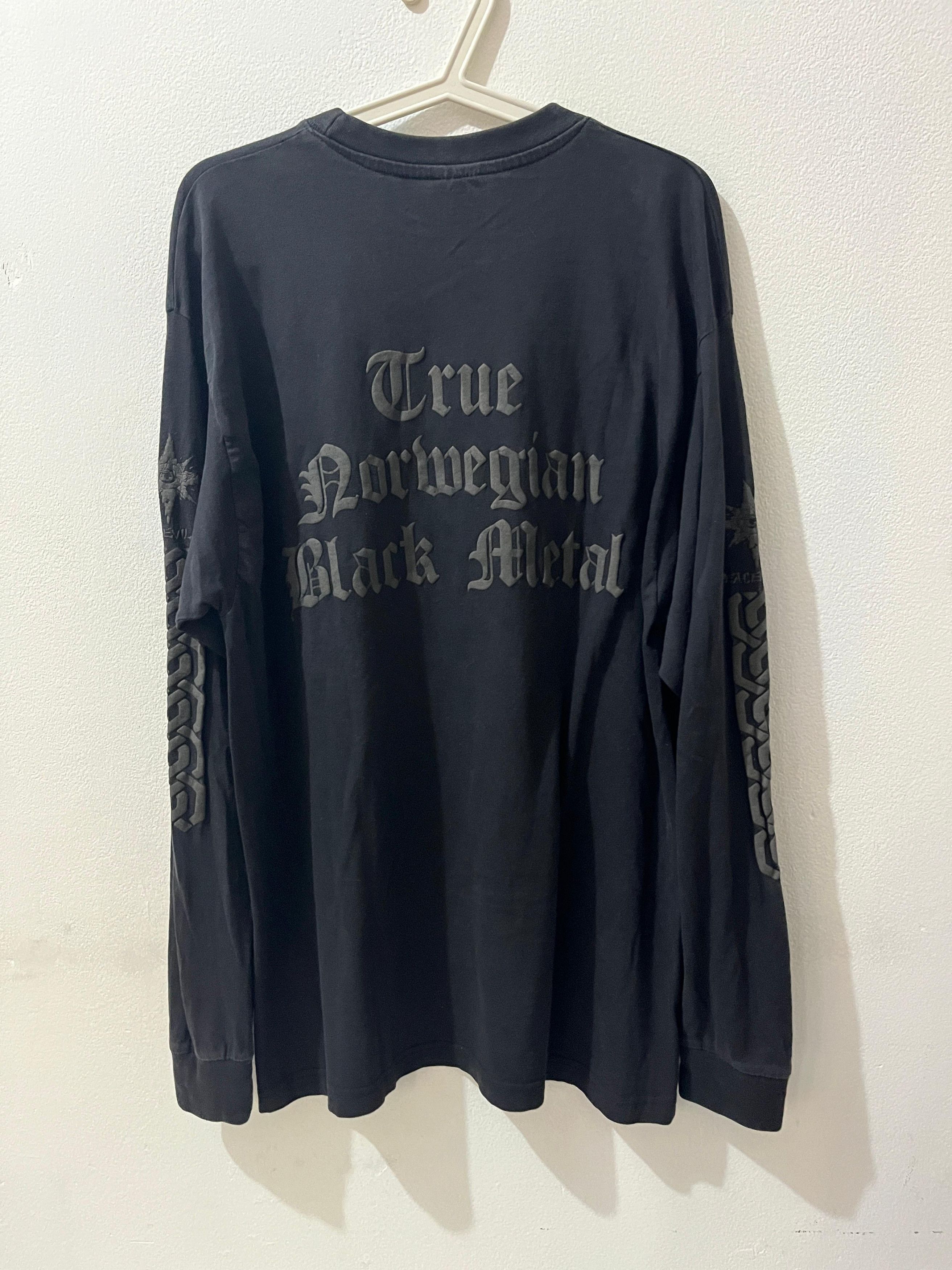 Vintage Vintage Darkthrone true Norwegian black metal 90s Size US XL / EU 56 / 4 - 5 Thumbnail