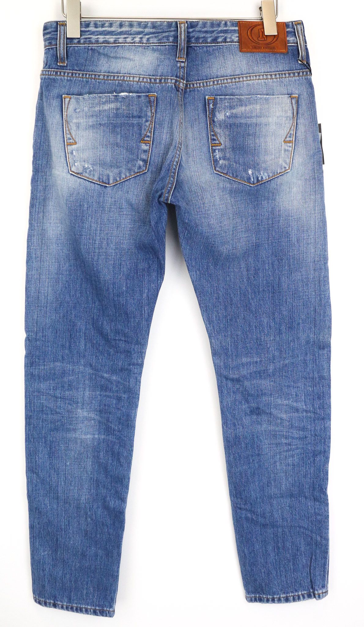 Takeshy Kurosawa W34 Slim Blue Cotton Button-Fly Jeans 75789 Size US 34 / EU 50 - 2 Thumbnail