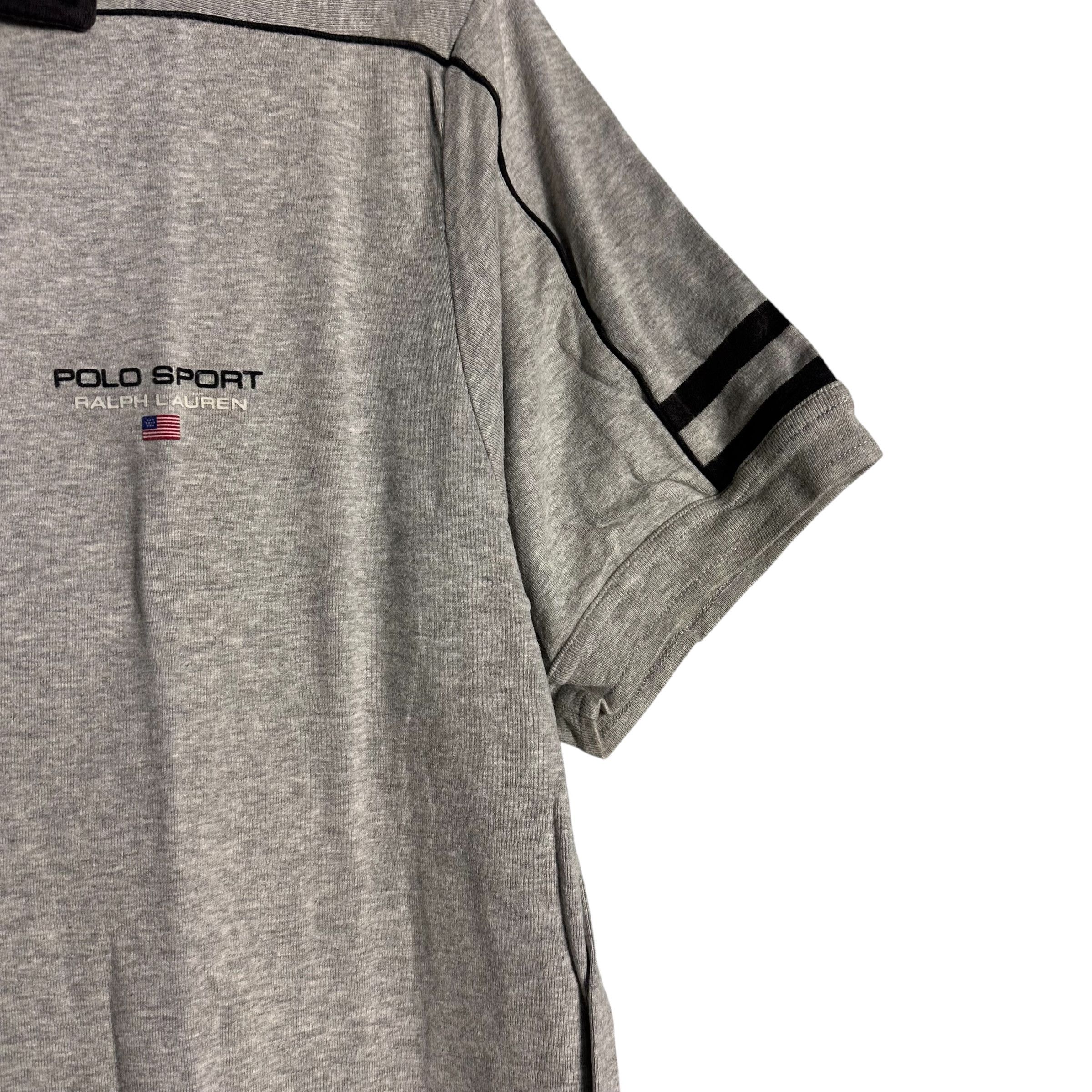 Ralph Lauren Sport 🔥RARE🔥Vtg Polo Sport Ralph Lauren Push Button Polo Shirt Size US L / EU 52-54 / 3 - 4 Thumbnail