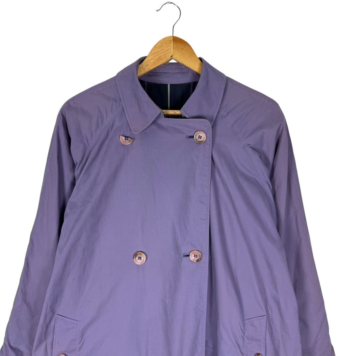Burberry Prorsum ☀️BURBERRYS ENGLAND NOVA CHECK OVERCOAT JACKET Size M / US 6-8 / IT 42-44 - 4 Thumbnail