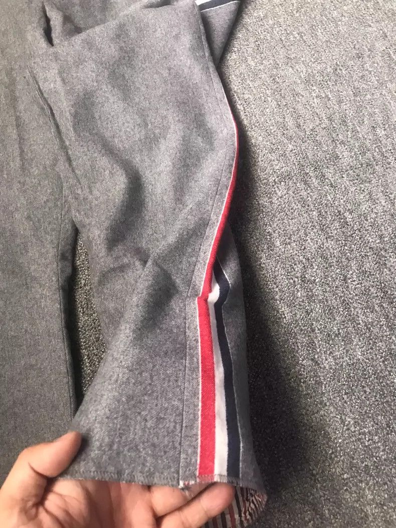 Thom Browne Thom Browne size3 Wool and cashmere casual pants Size US 27 - 4 Thumbnail