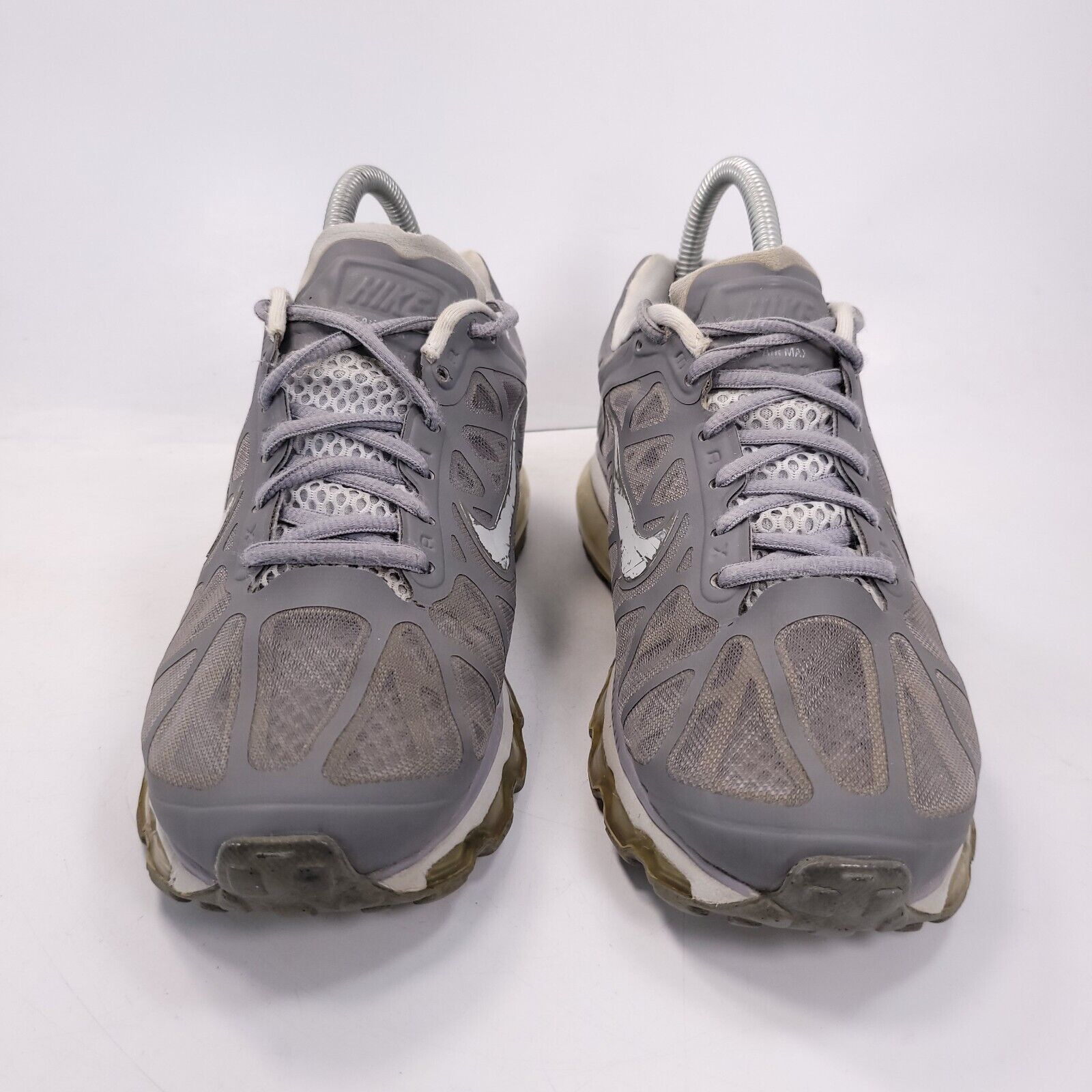 Nike Nike Air Max+ Shoe Womens Size 7.5 429890-010 Gray White Size US 7.5 / IT 37.5 - 2 Thumbnail
