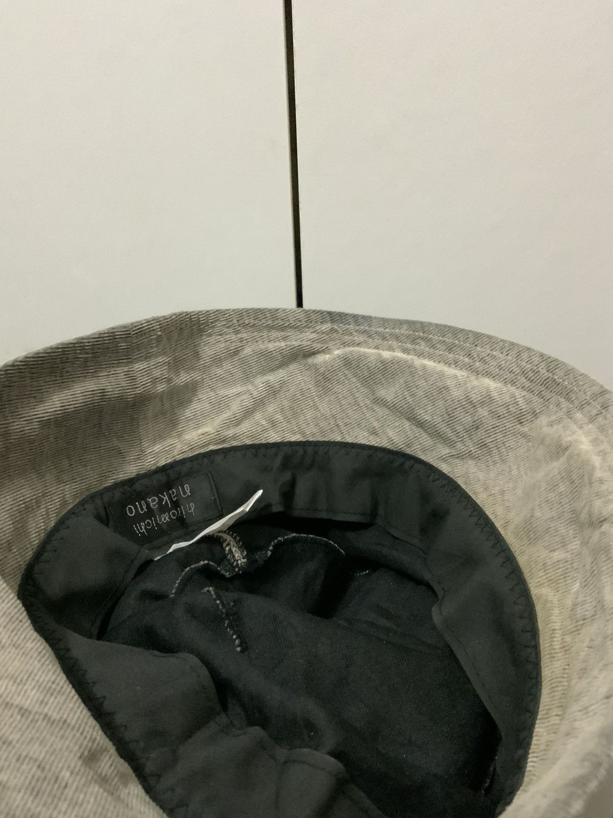 If Six Was Nine Hiromichi Nakano Corduroy Bucket hat Size ONE SIZE - 11 Thumbnail