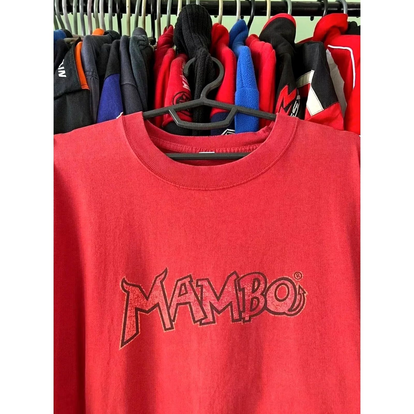Mambo VINTAGE Mambo Tshirt T-Shirt Mens L Red 1995 Psychedelic The Price Is Right Tee Shirt Men’s Size L Size US L / EU 52-54 / 3 - 3 Thumbnail