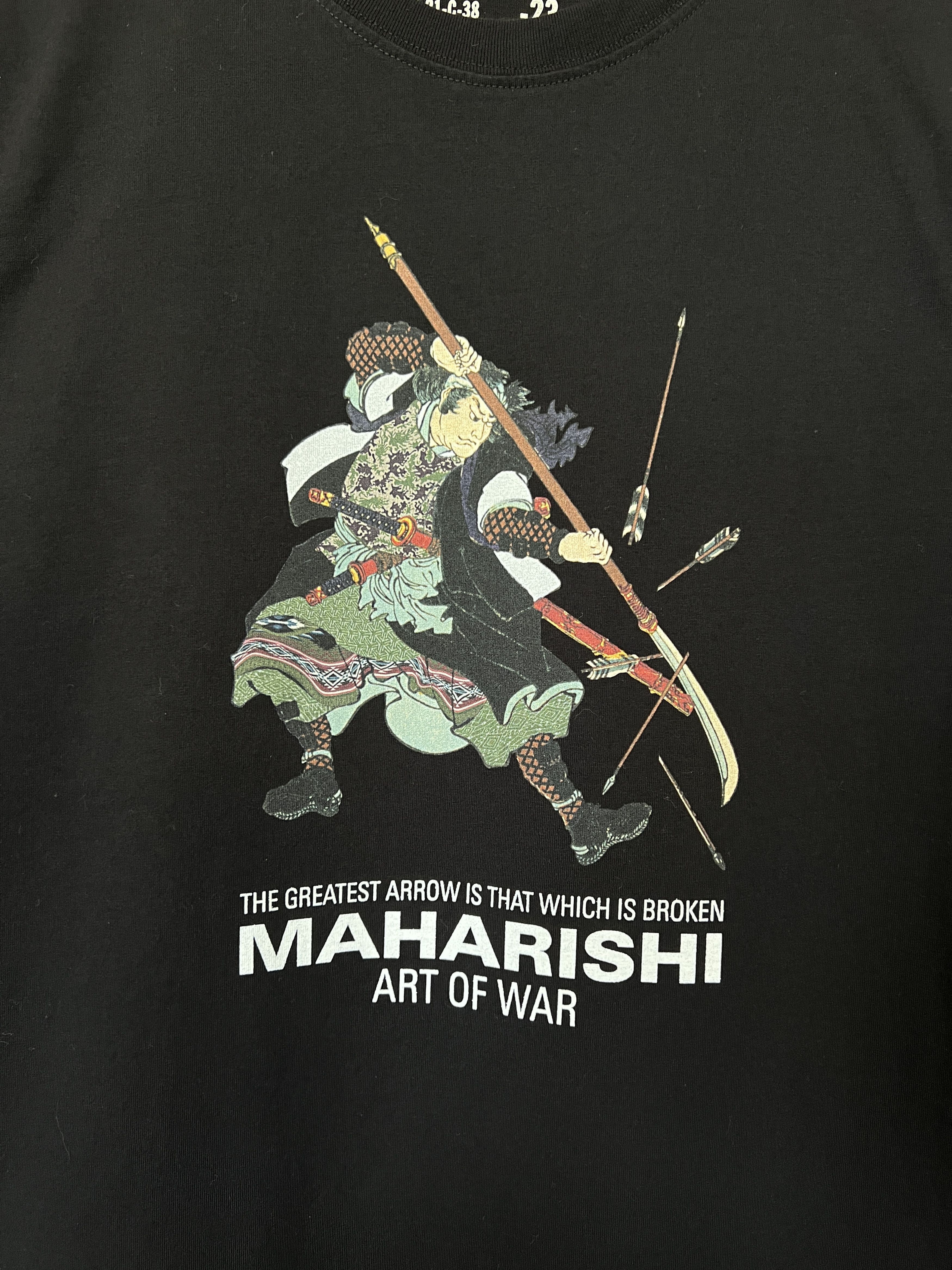 Maharishi Maharishi MHI Samurai Broken Arrows Art of War Japanese Tee Size US S / EU 44-46 / 1 - 5 Thumbnail