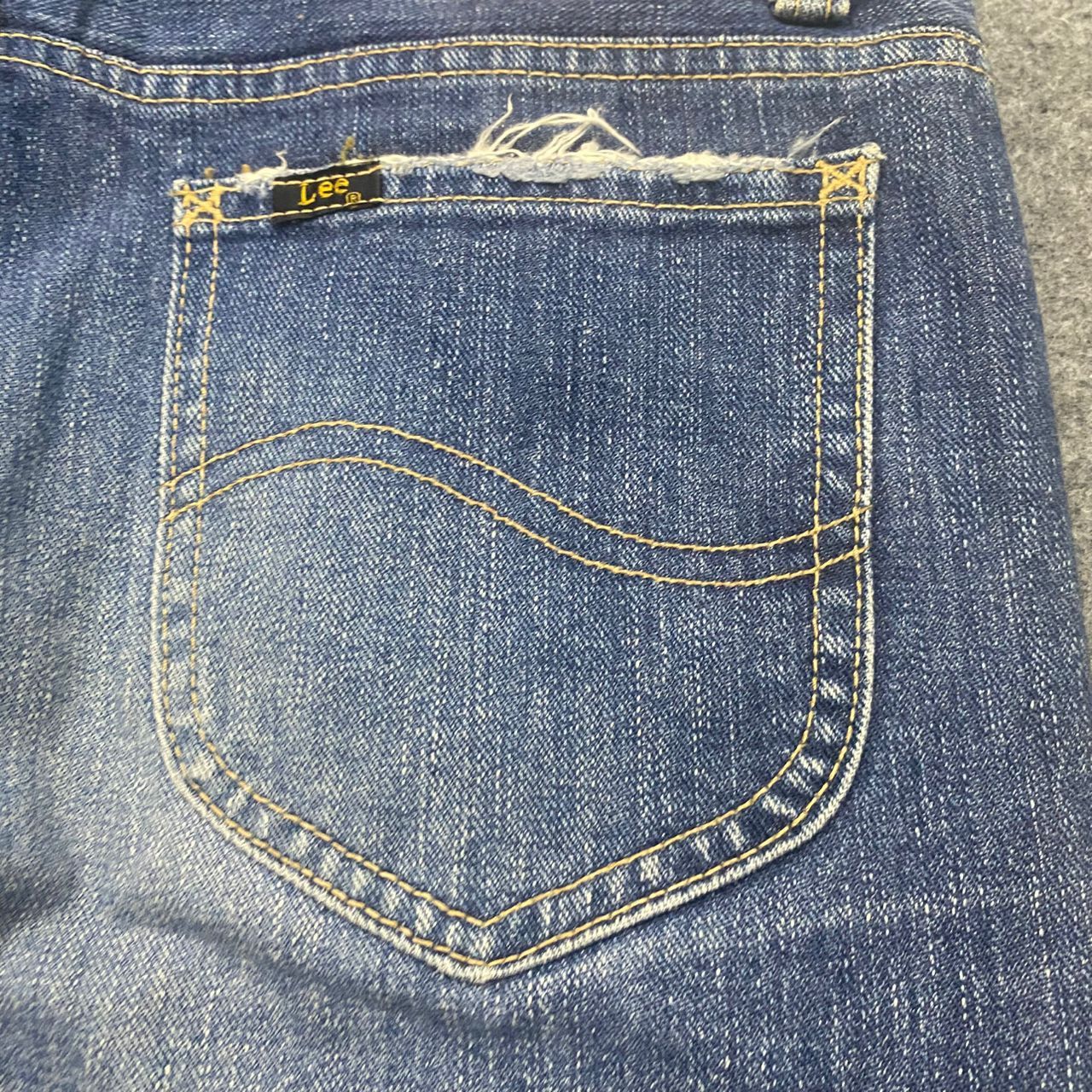 If Six Was Nine 💥Flare💥Vintage Lee Riders Lady Denim Size 32" / US 10 / IT 46 - 15 Thumbnail