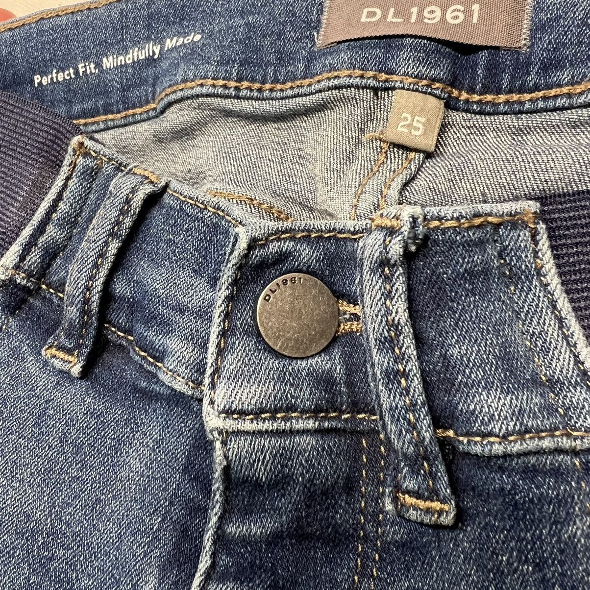 DL1961 DL1961 Jeans Emma Maternity Instasculpt Skinny Distressed Size 25" / US 0 / IT 36 - 7 Thumbnail