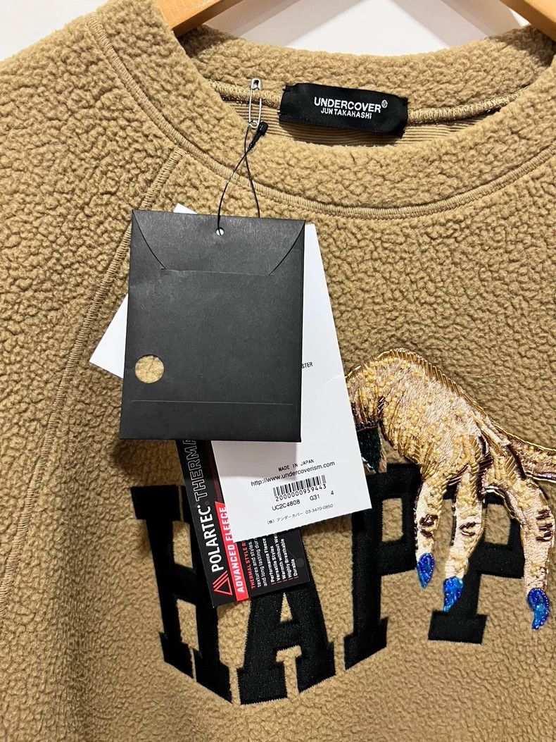 Undercover UNDERCOVER Polar fleece sweatshirt 2502-Nextarrow Size US XL / EU 56 / 4 - 4 Thumbnail