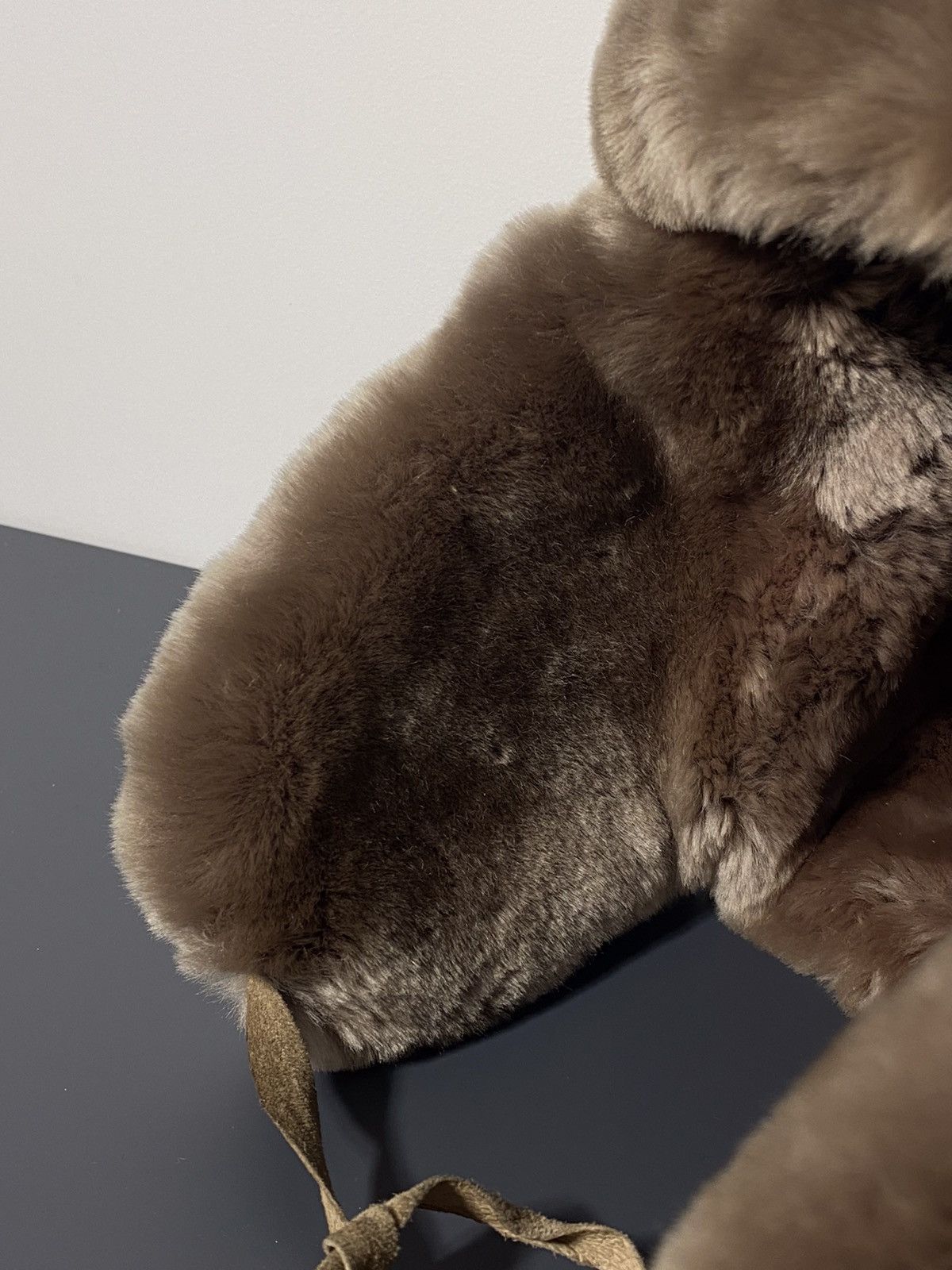 Vintage NATURAL FUR USHANKA HAT LEATHER VINTAGE Y2K SNOW Size ONE SIZE - 7 Thumbnail