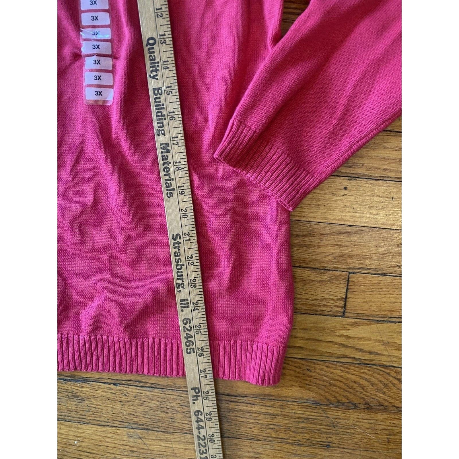 Charter Club NWT Charter Club Pullover Sweater Women’s Plus 3X Pink $54 Size 3XL / US 20-22 - 8 Thumbnail