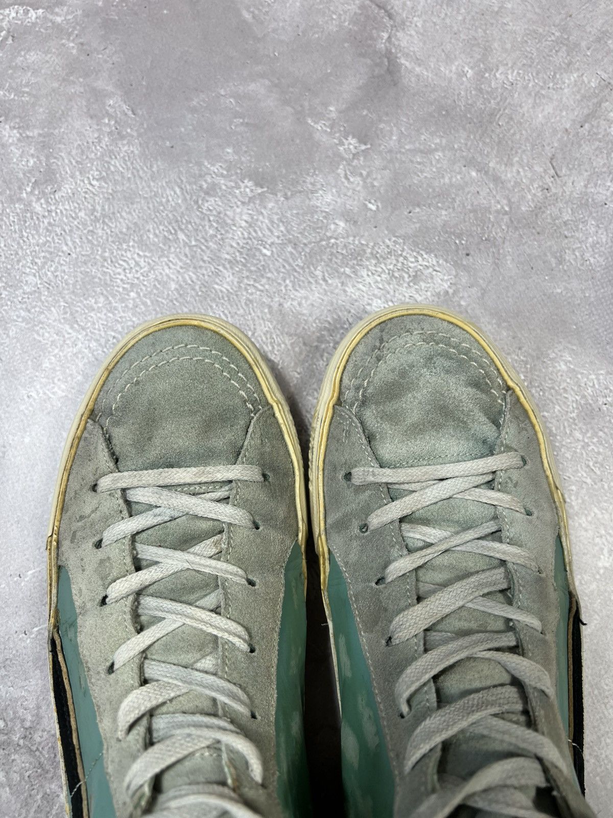 Golden Goose × Vintage Vintage Golden Goose Slide Distressed Sneakers Size US 8 / EU 41 - 6 Thumbnail