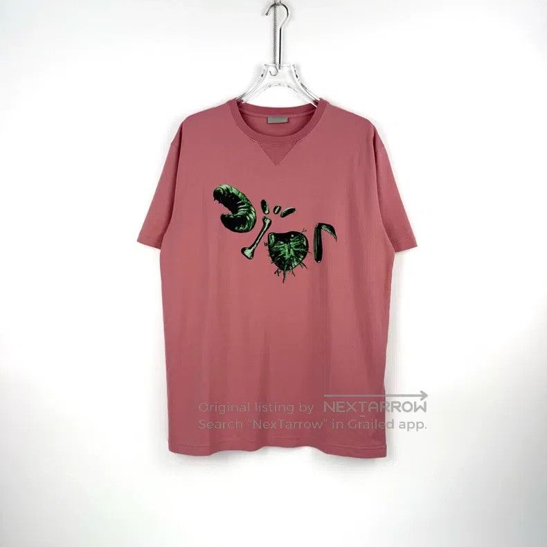 Dior Dior Dark pink co-branded short sleeves Size US L / EU 52-54 / 3 - 3 Thumbnail