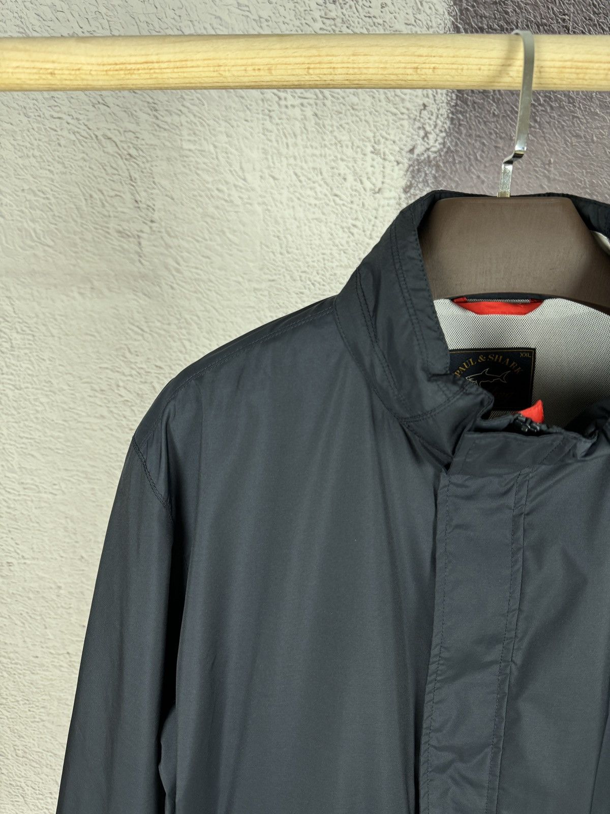 Paul & Shark Paul & Shark navy blue nylon jacket Size US XXL / EU 58 / 5 - 7 Thumbnail