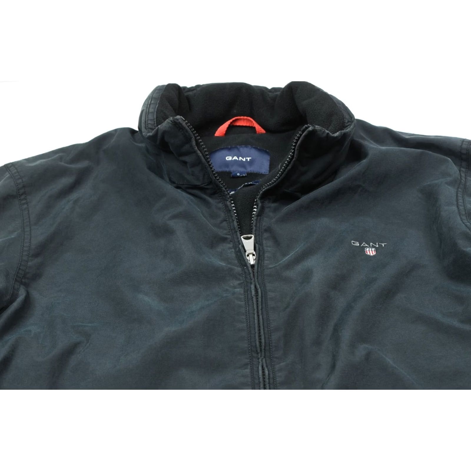Gant GANT The Midlength Jacket Mens Large Black Long Sleeve Full-Zip Fleece Lined Size US L / EU 52-54 / 3 - 4 Thumbnail