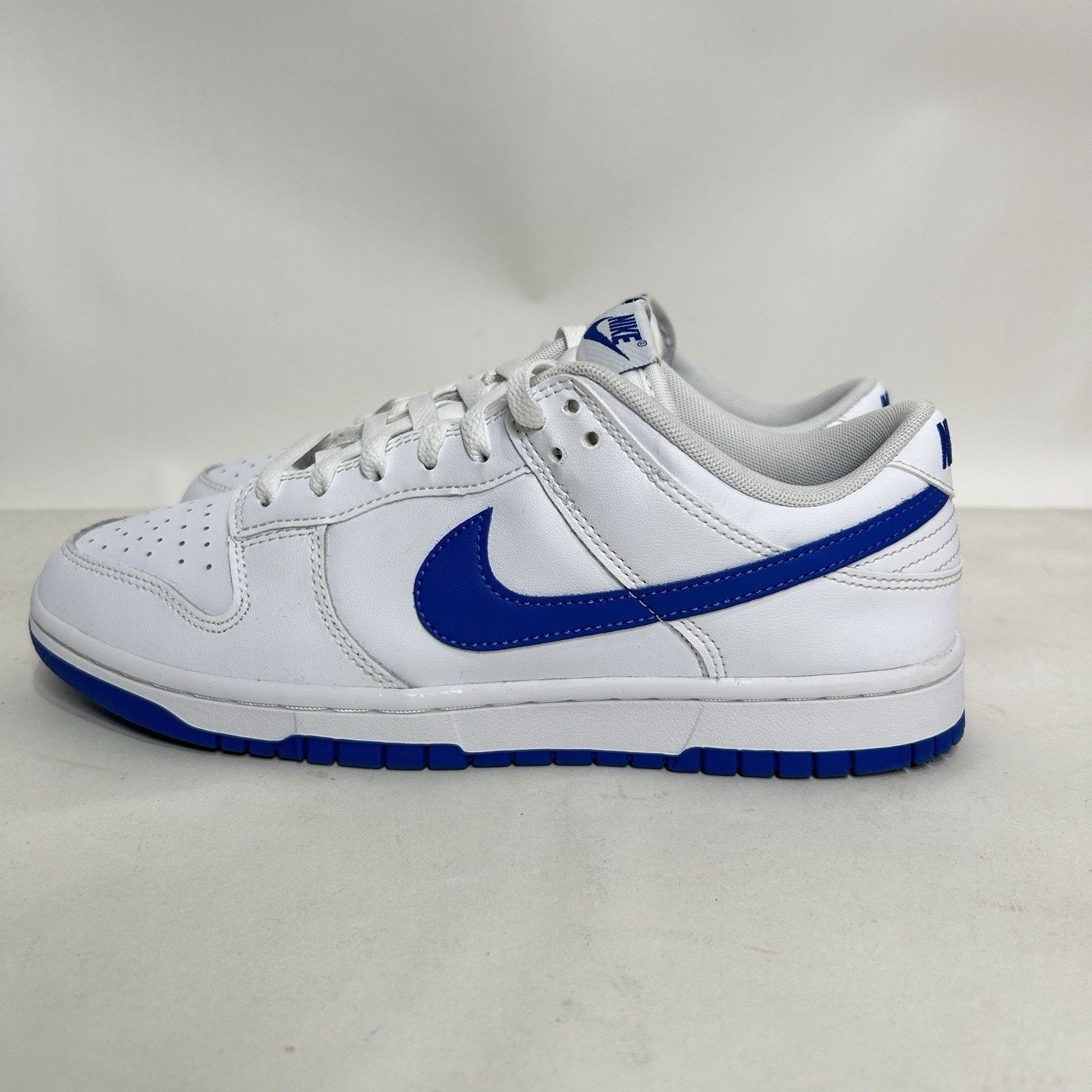 Nike Nike Dunk Low Retro “White Royal Blue” Size US 9 / EU 42 - 6 Thumbnail