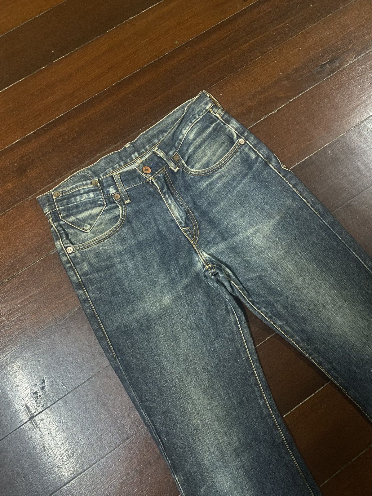If Six Was Nine Y2K Flare Jeans Levis 517 Japan Denim Bootcut mud wash Size US 32 / EU 48 - 6 Thumbnail