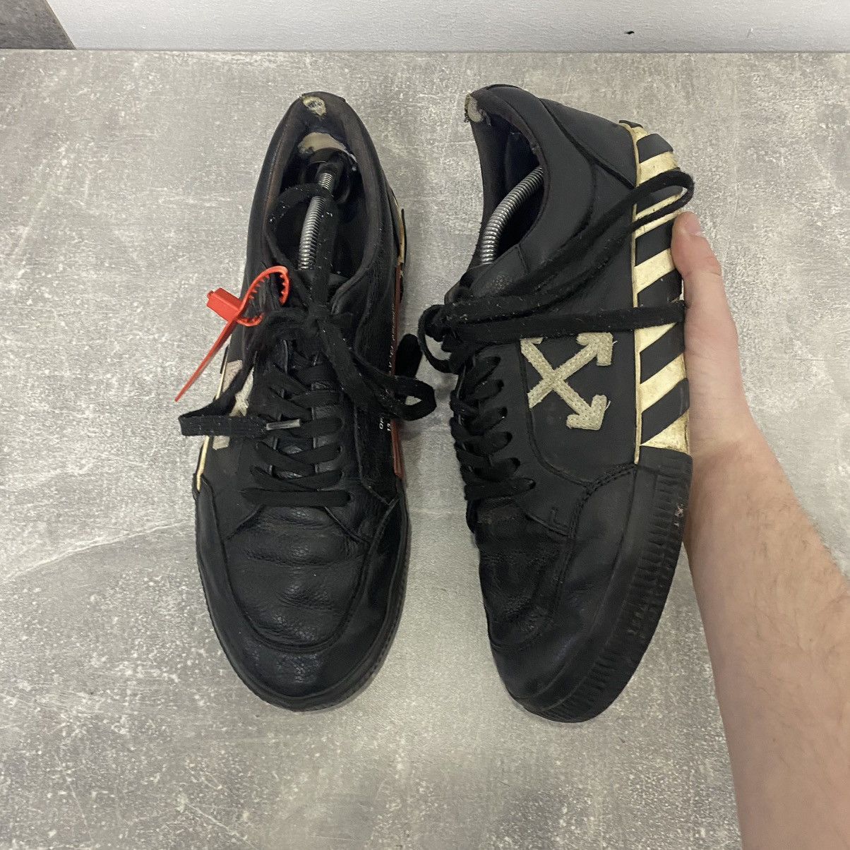 Off-White Off White Sneakers Vulcanized Shoes Size US 10 / EU 43 - 2 Thumbnail