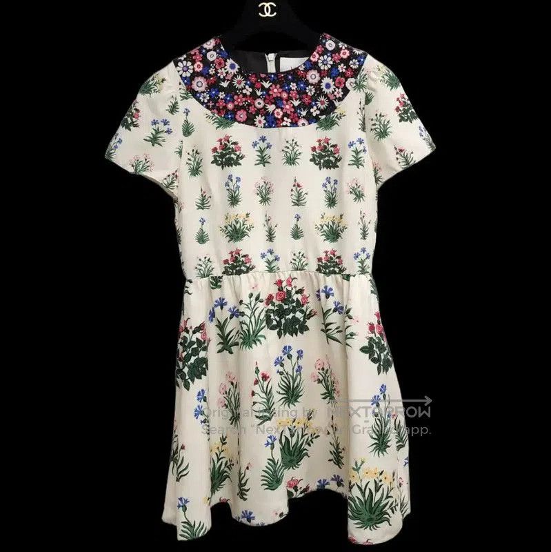 Valentino Valentino Floral Print Short Dress for Women . Size M / US 6-8 / IT 42-44 - 1 Thumbnail