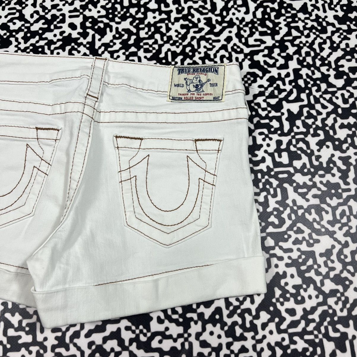 True Religion Vintage Y2K True Religion Japanese Style Mini Sexy Shorts Size 27" / US 4 / IT 40 - 7 Thumbnail