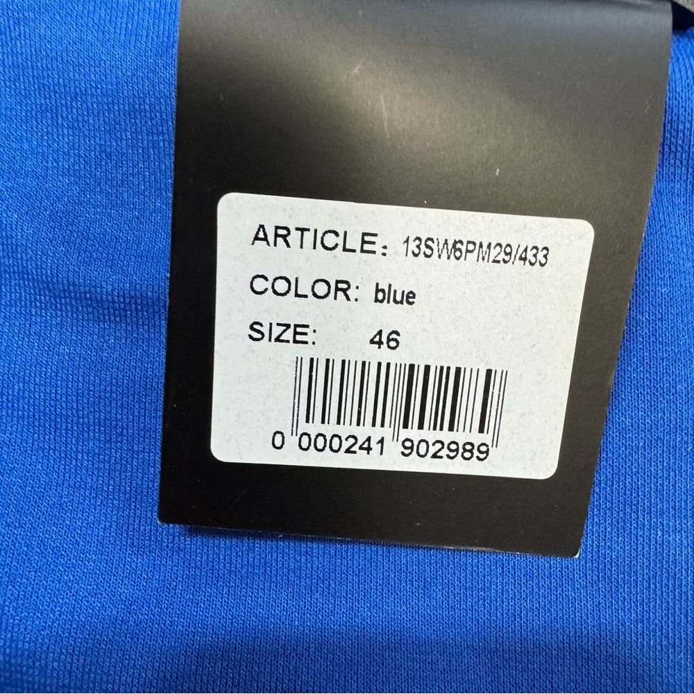 Other NWT New 6PM Blue Short Sleeve Viscose Dress Size 46 US M Size M / US 6-8 / IT 42-44 - 8 Thumbnail