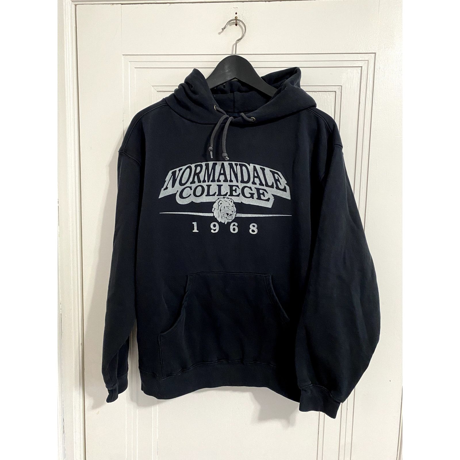Jansport Normandale College Hoodie Sweatshirt Size Medium Grailed