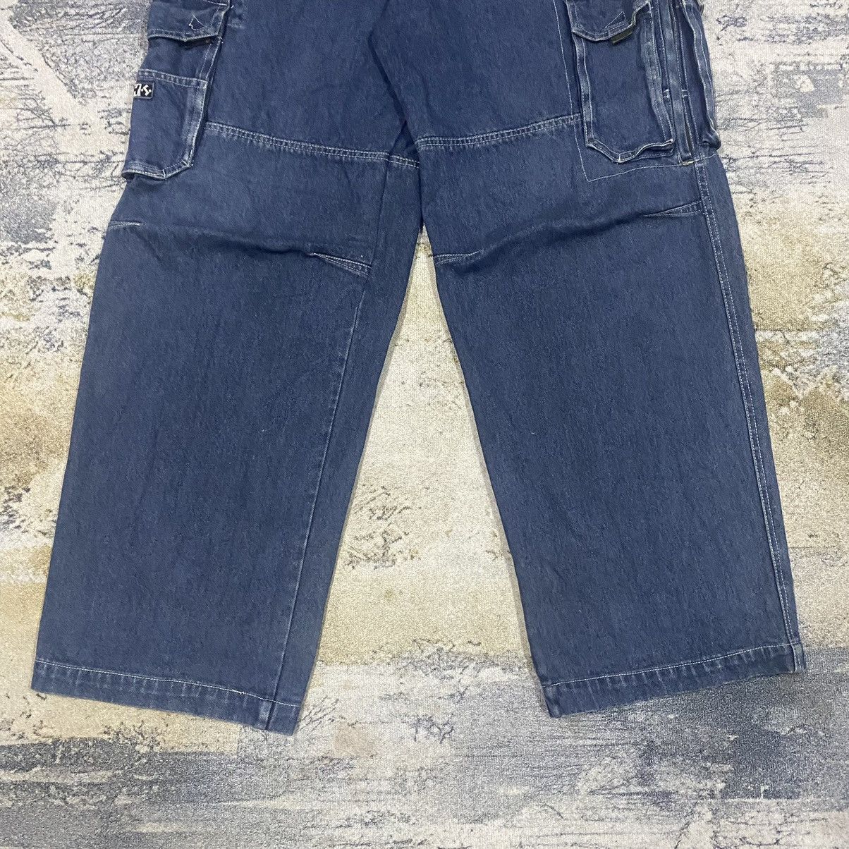 JNCO × Japanese Brand × Vintage Vintage Japanese Baggy Hobo Cargo Denim Jnco Style Size US 34 / EU 50 - 5 Thumbnail