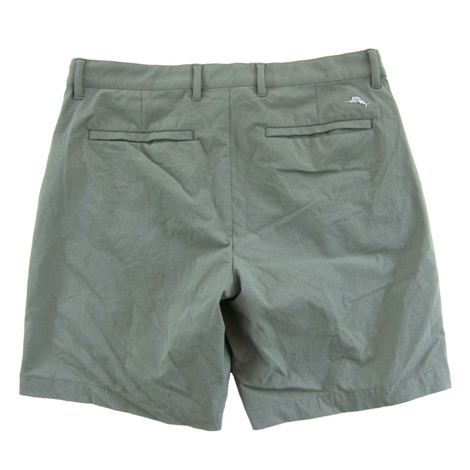 Tommy Bahama Tommy Bahama Green Stretch Active Movement Zip Pocket Chino Golf Shorts Men 33 Size US 33 - 2 Thumbnail