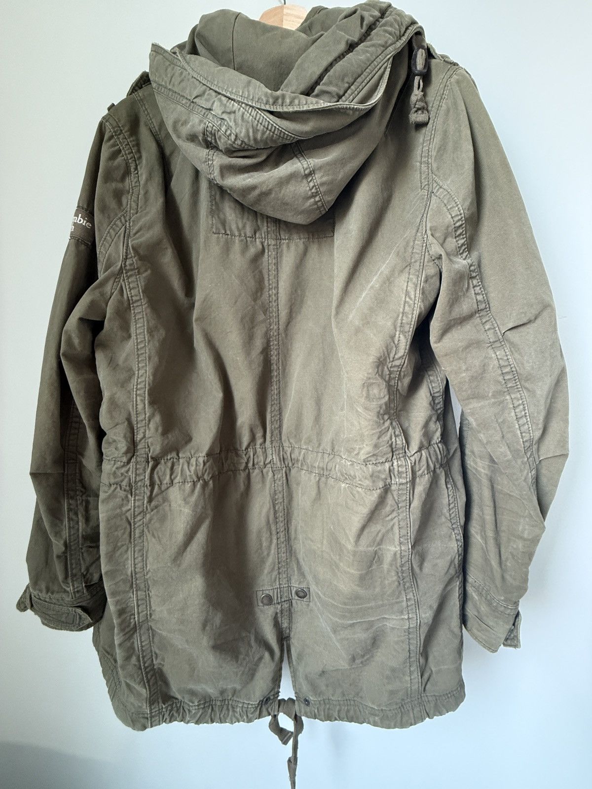 Abercrombie & Fitch Abercrombie Green Military/Utility Coat Jacket Size Large Size US L / EU 52-54 / 3 - 2 Thumbnail