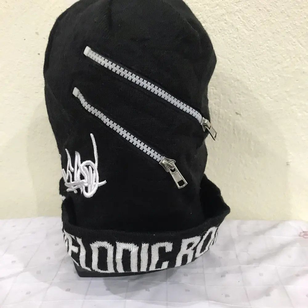 Seditionaries Melodic Rockers Spellout Rare Design Beanie Hat Size ONE SIZE - 2 Thumbnail