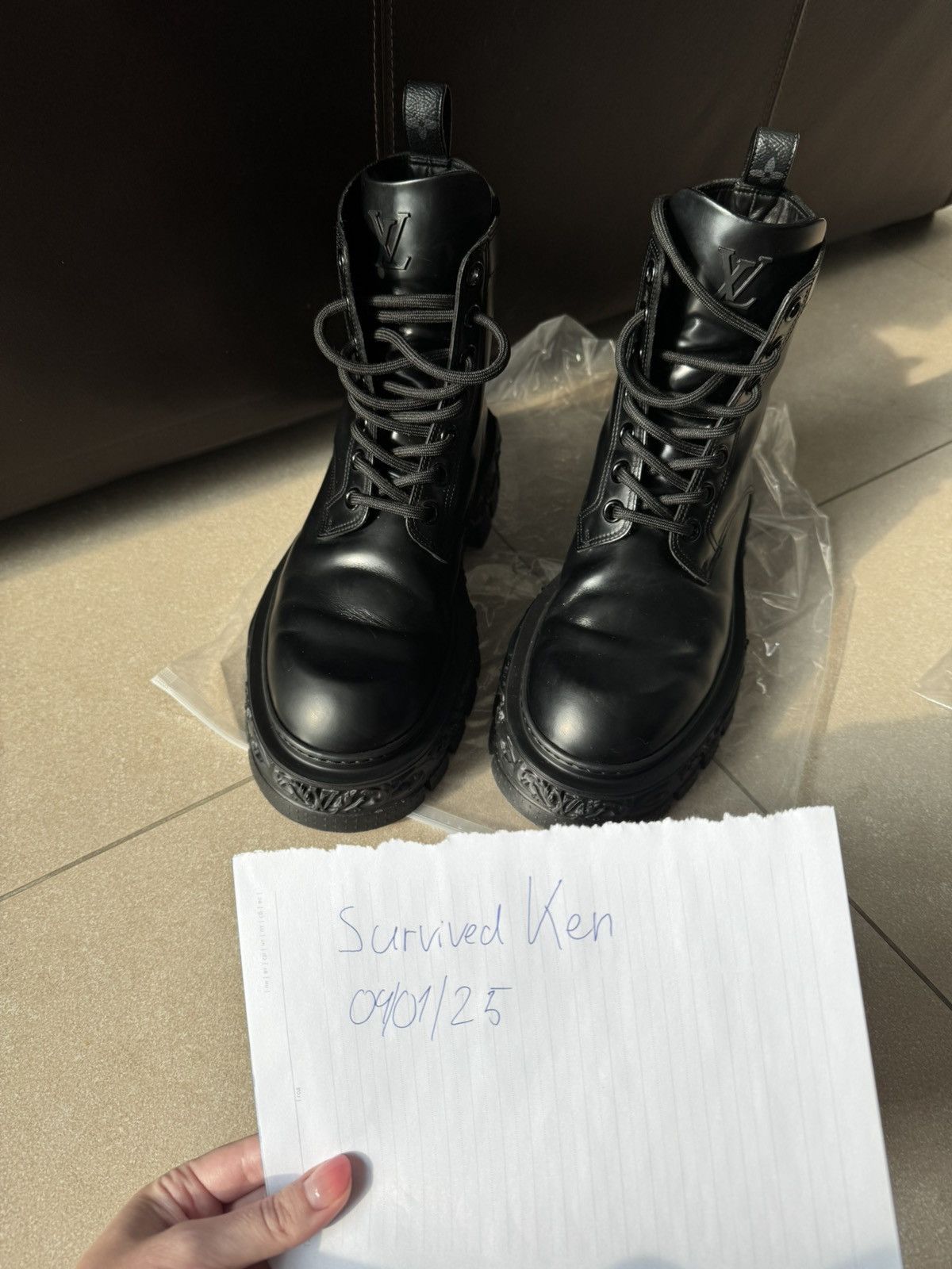 Louis Vuitton LV Louis Vuitton Baroque Ranger Boots Size US 8.5 / EU 41-42 - 3 Thumbnail