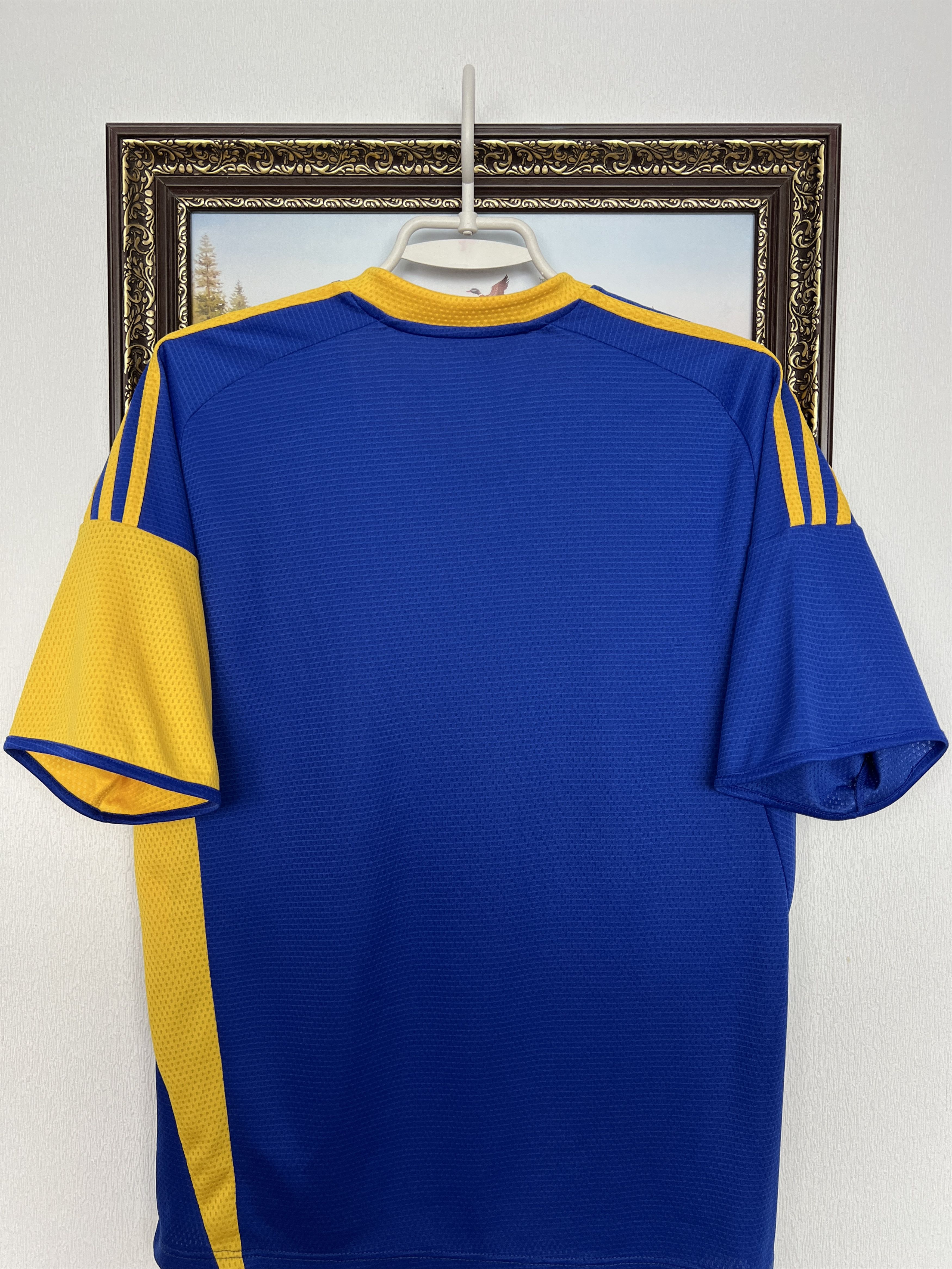 Adidas Vintage Adidas Ukraine Football Shirt Soccer National Team Size M / US 6-8 / IT 42-44 - 9 Thumbnail