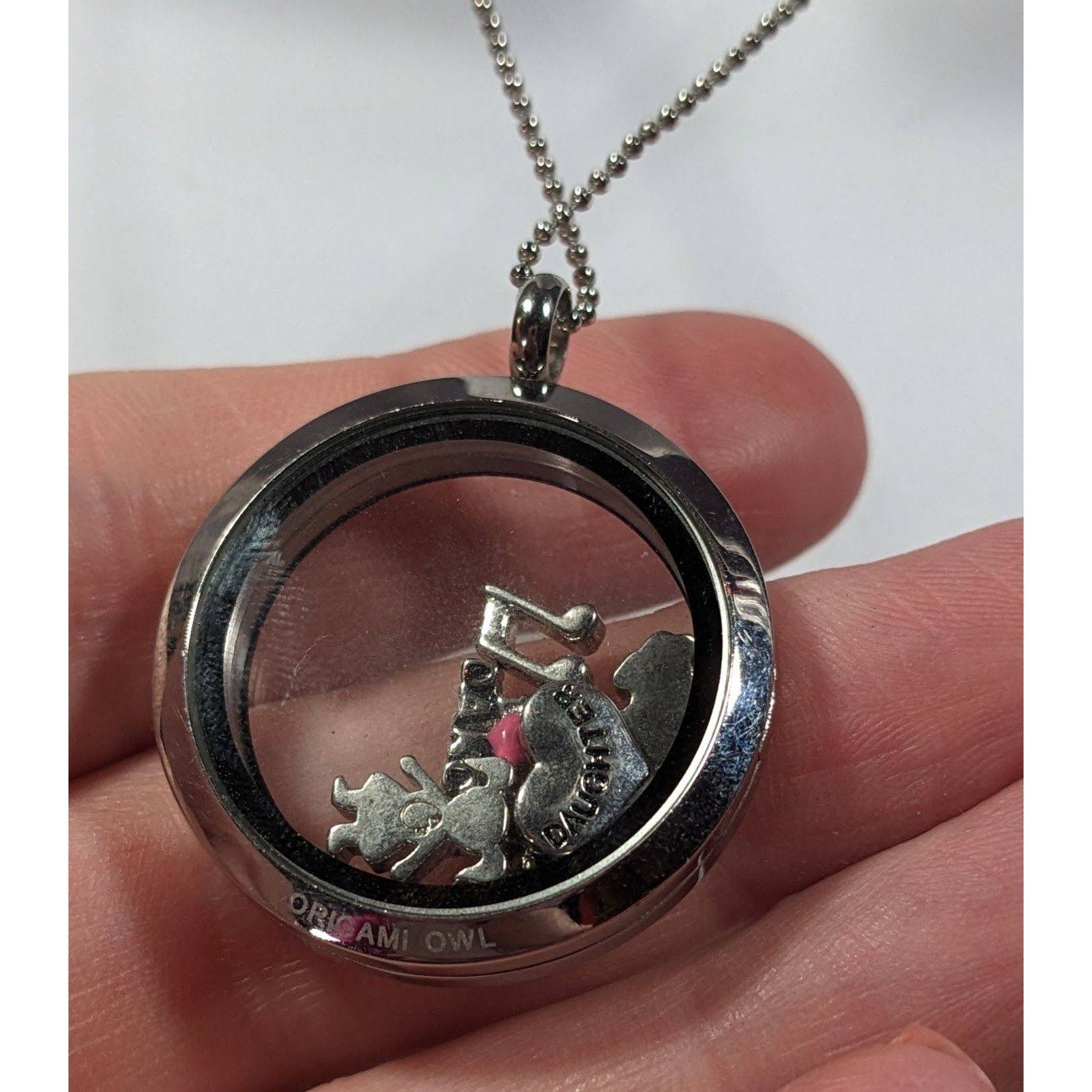 Other Origami Owl Daughter Dance Floating Locket Charm Necklace Size ONE SIZE - 3 Thumbnail