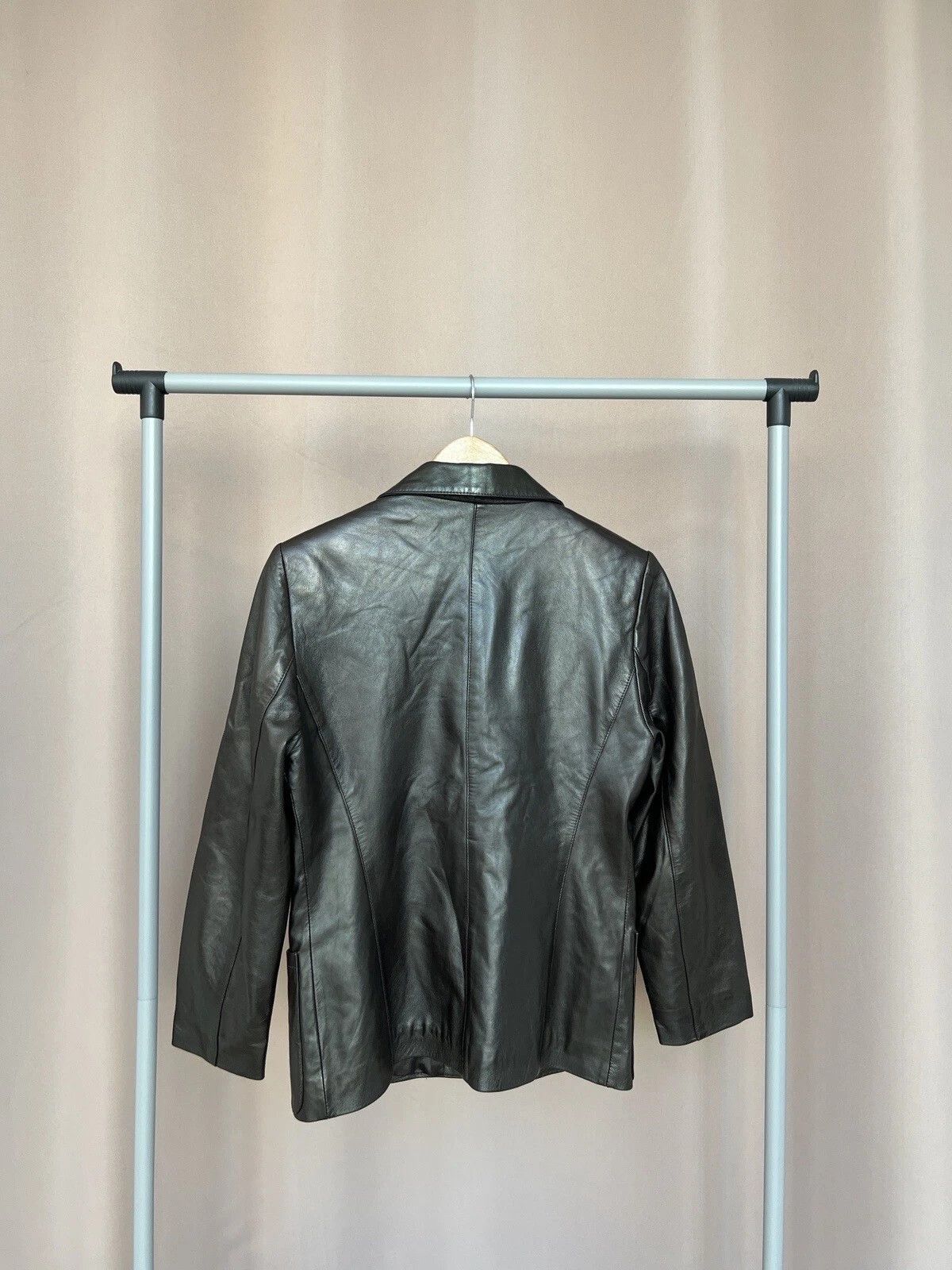 Other Sprung Freres Leather Jacket Womens Size 36 or S Paris Size S / US 4 / IT 40 - 6 Thumbnail