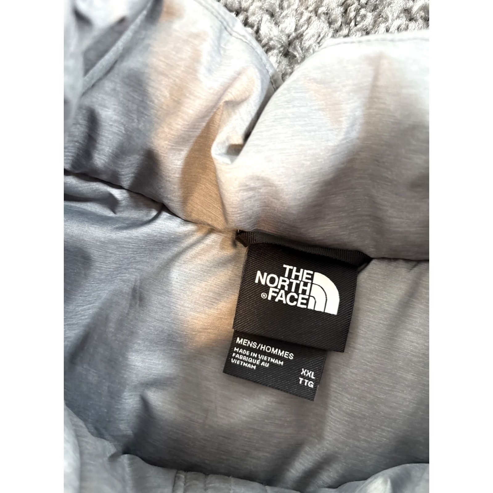 The North Face The North Face Vest Mens 2XL Gray 550 Down Insulated Puffer Full Zip Size US XXL / EU 58 / 5 - 4 Thumbnail