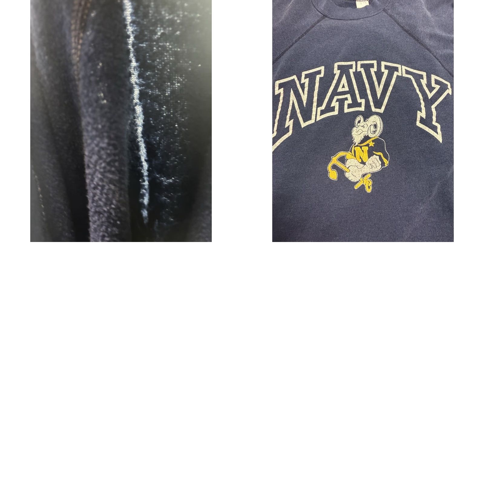 Vintage VINTAGE Authentic Navy Artex Sweatshirt Navy blue L US Navy Academy Mens Sweatshirt 1970s 1980s College USA Made Size US L / EU 52-54 / 3 - 8 Thumbnail